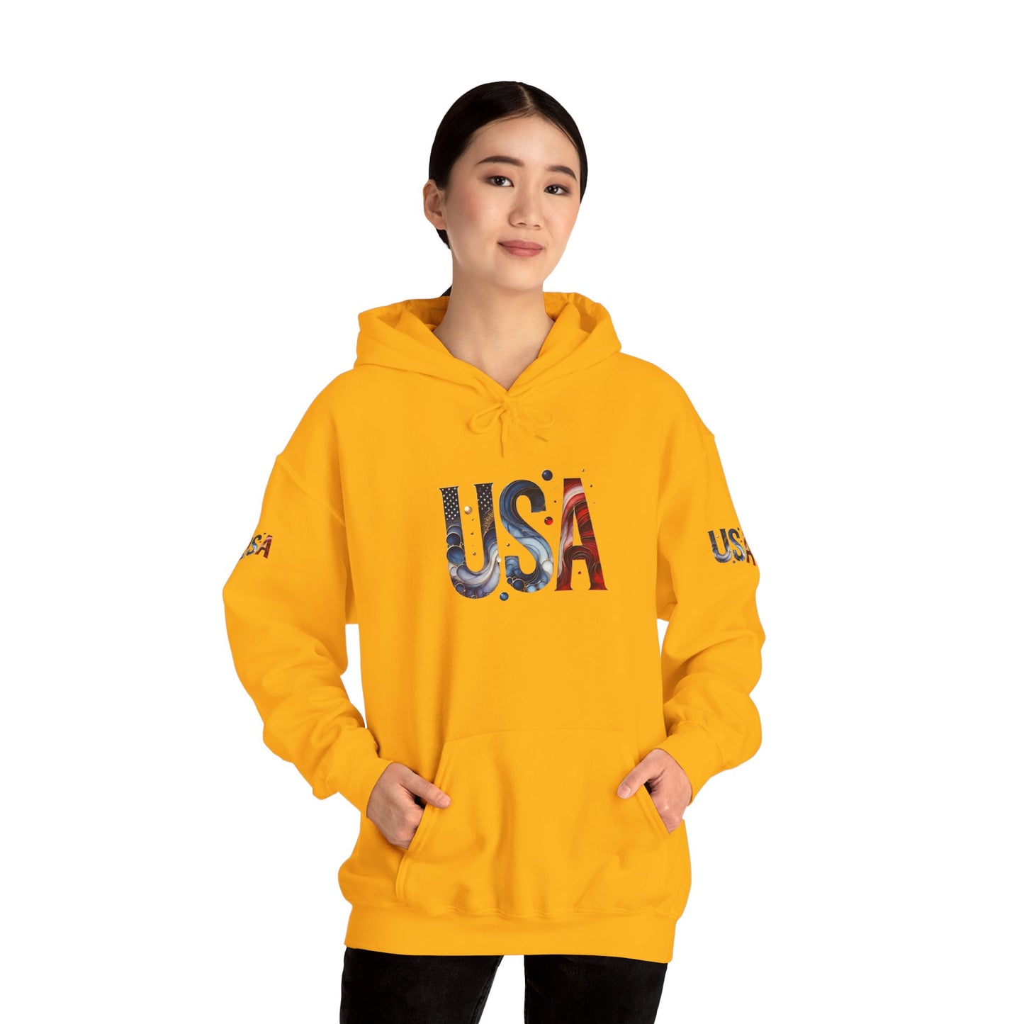 Princess Grace  TEAM USA  Unisex Heavy Bled   Hooded Sweatshirt