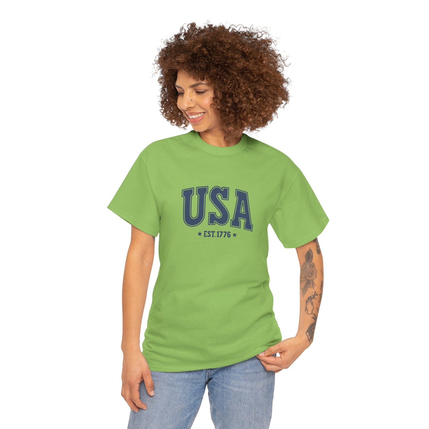 Princess Grace  TEAM USA   Unisex Heavy  Cotton Tee