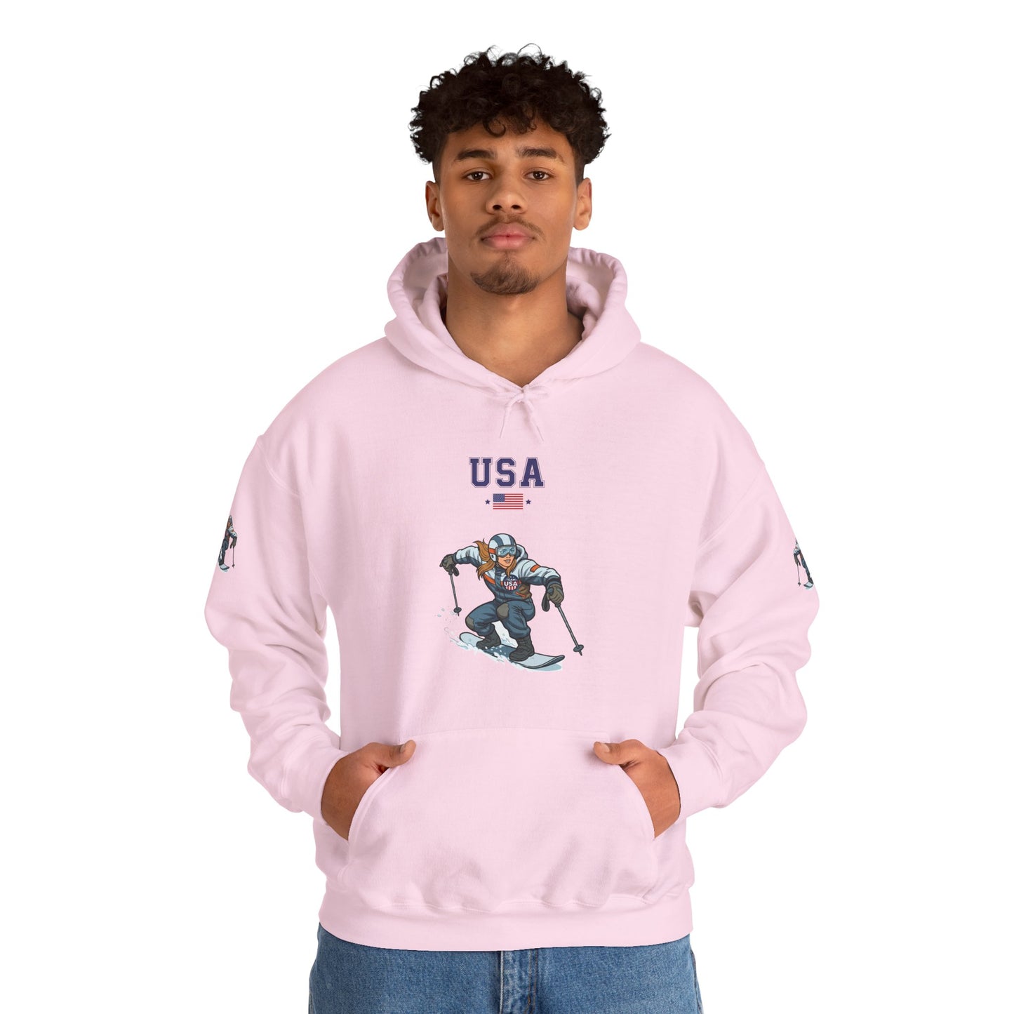 Princess Grace  TEAM USA  Unisex Heavy Blend Hooded Sweatshirt
