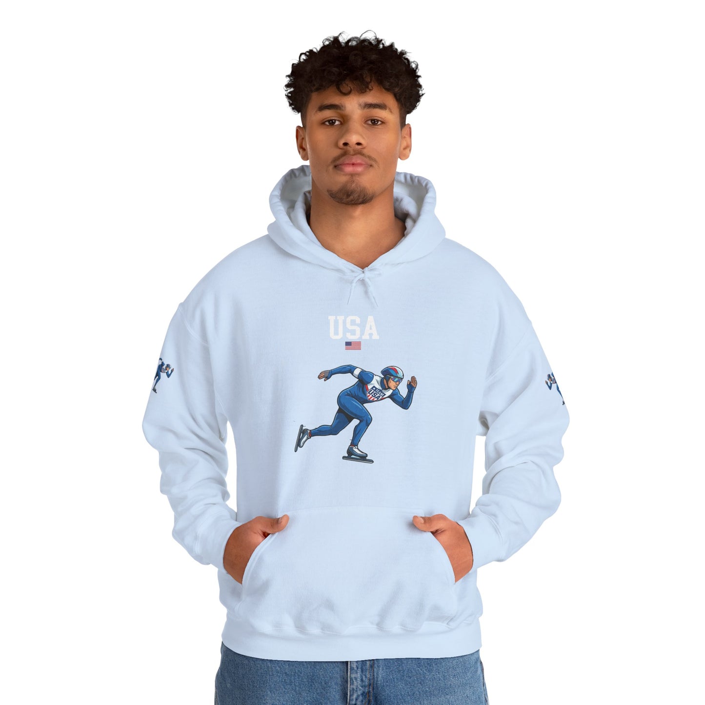 Princess Grace  TEAM USA  Unisex Heavy Blend Hooded Sweatshirt