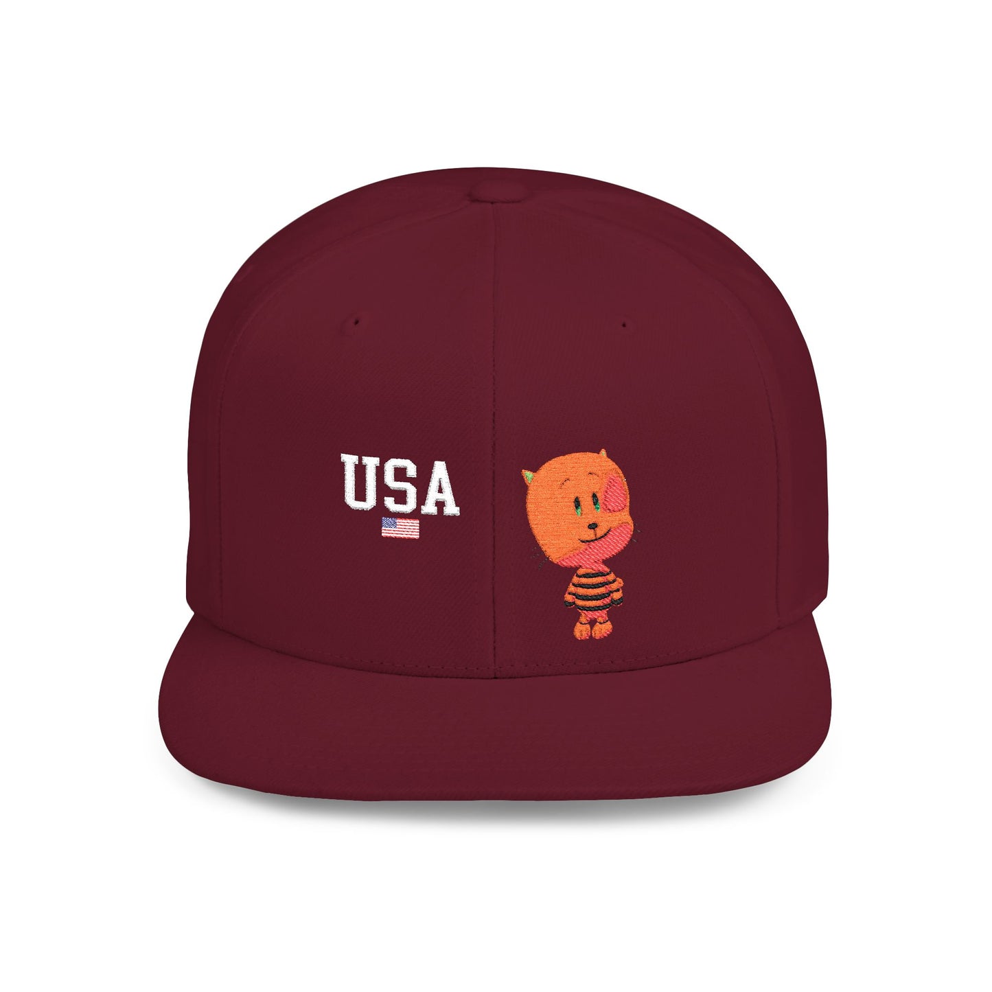 Princess Grace  TEAM USA  Flat Bill Snapback Hat