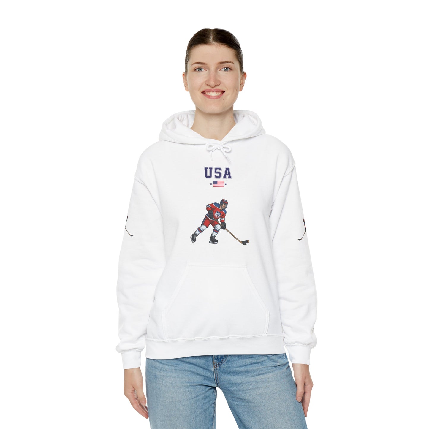 Princess Grace  TEAM USA  Unisex Heavy Blend Hooded Sweatshirt