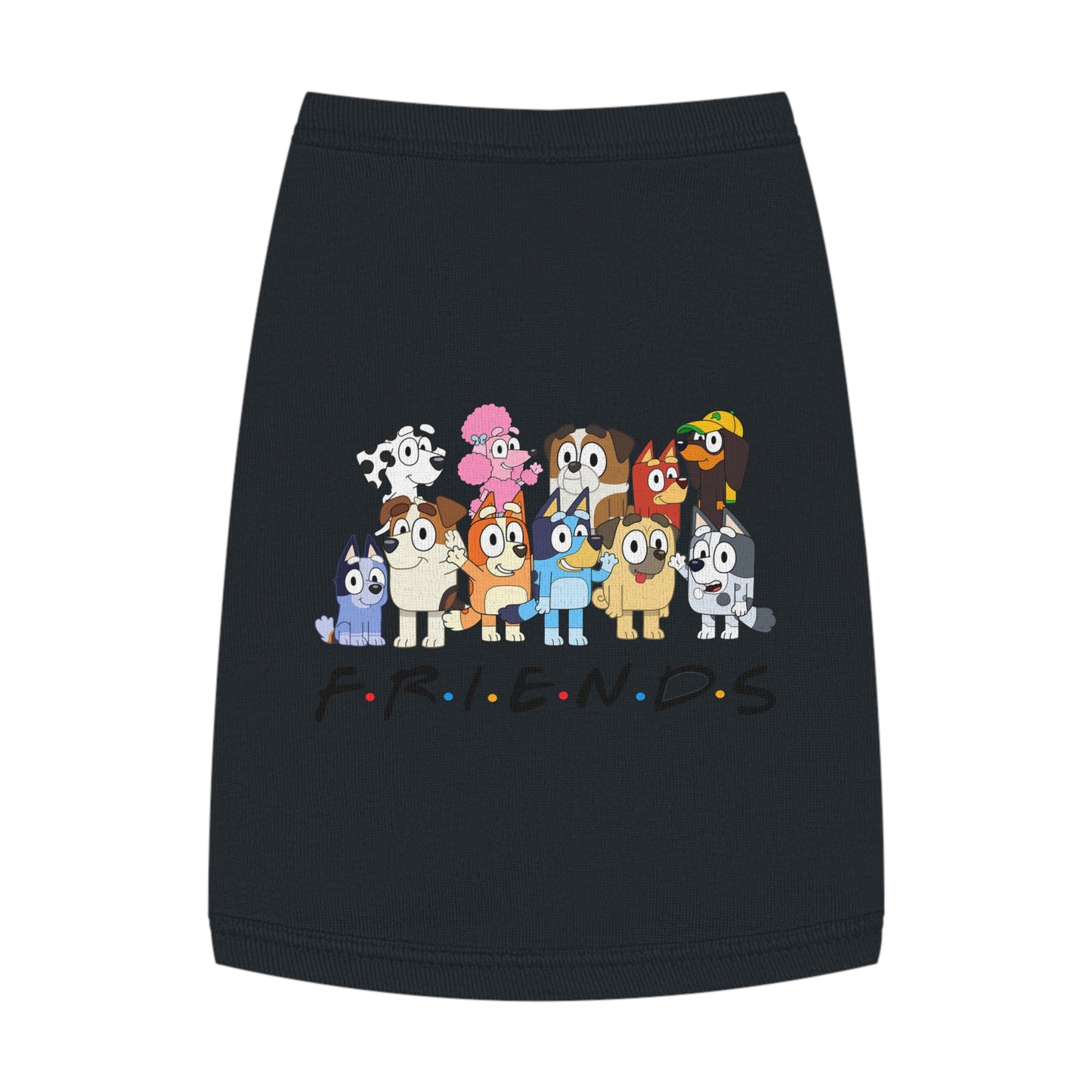 Princess Grace BLUEY Pet Tank Top Cozy Canine Friends Design for Dogs  Ideal for Playdates & Everyday Wear