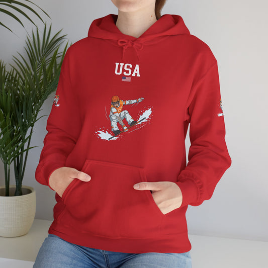 Princess Grace  TEAM USA  Unisex Heavy Blend Hooded Sweatshirt