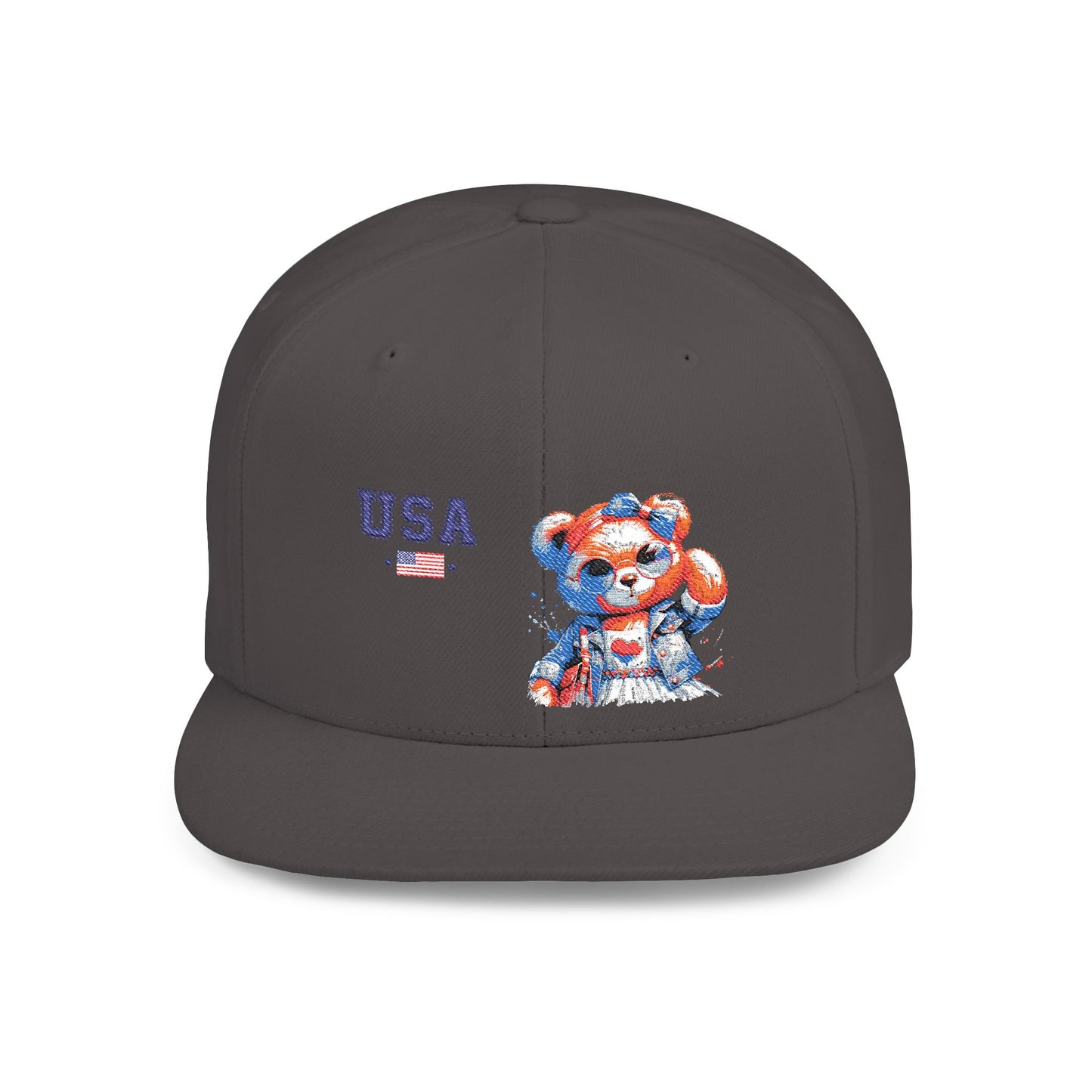 Princess Grace  TEAM USA  Flat Bill Snapback Hat