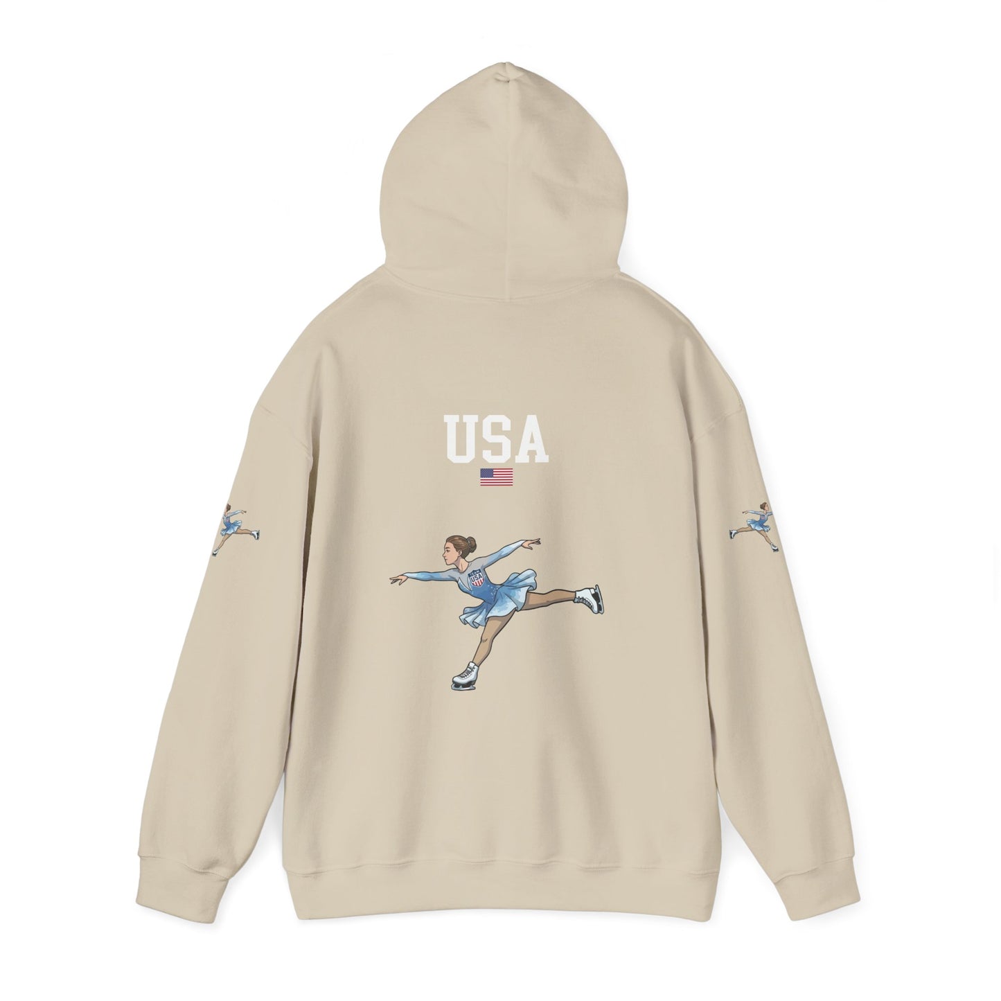 Princess Grace  TEAM USA  Unisex Heavy Blend Hooded Sweatshirt