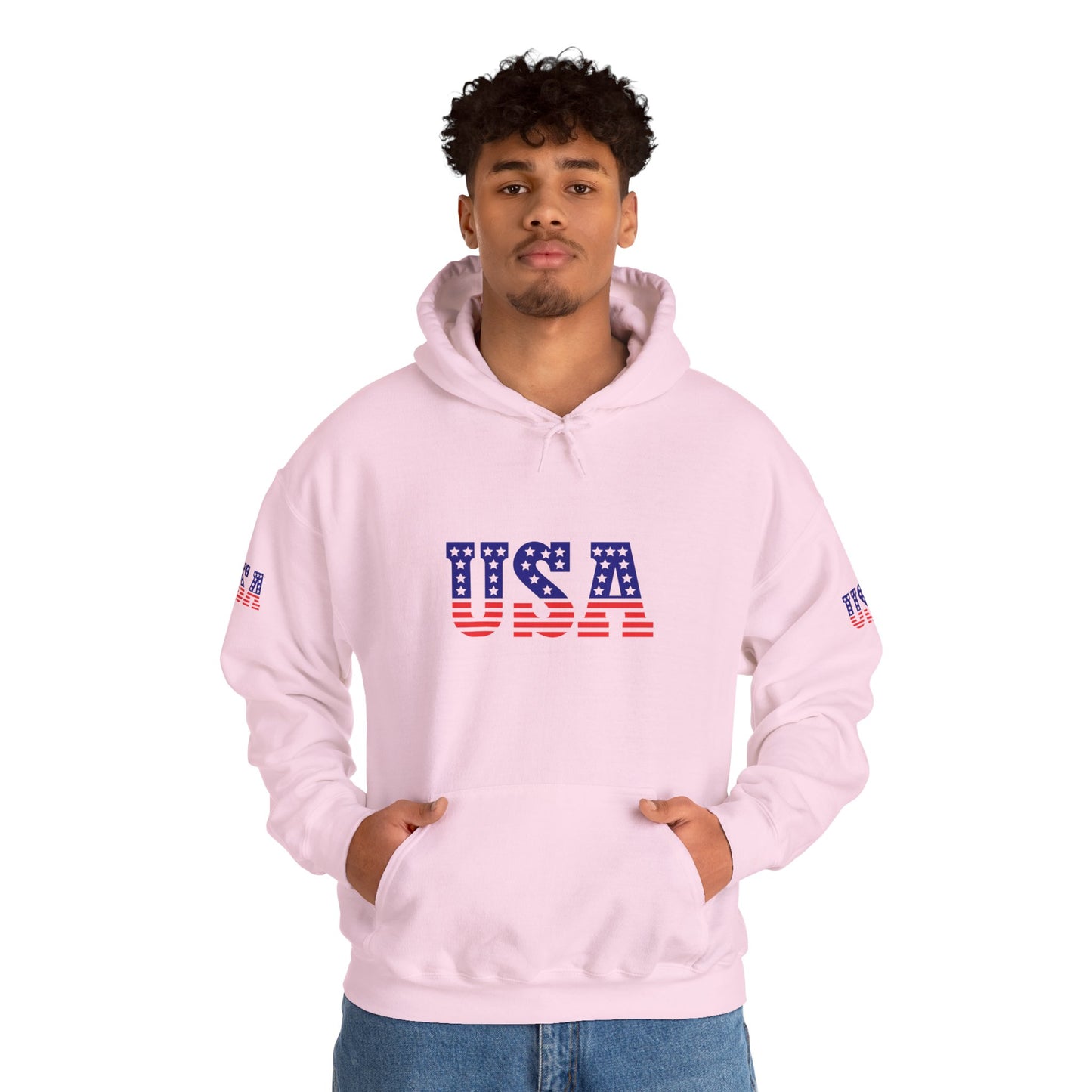 Princess Grace  TEAM USA  Unisex Heavy Blend  Hooded Sweatshirt  Patriotic Eagle Design