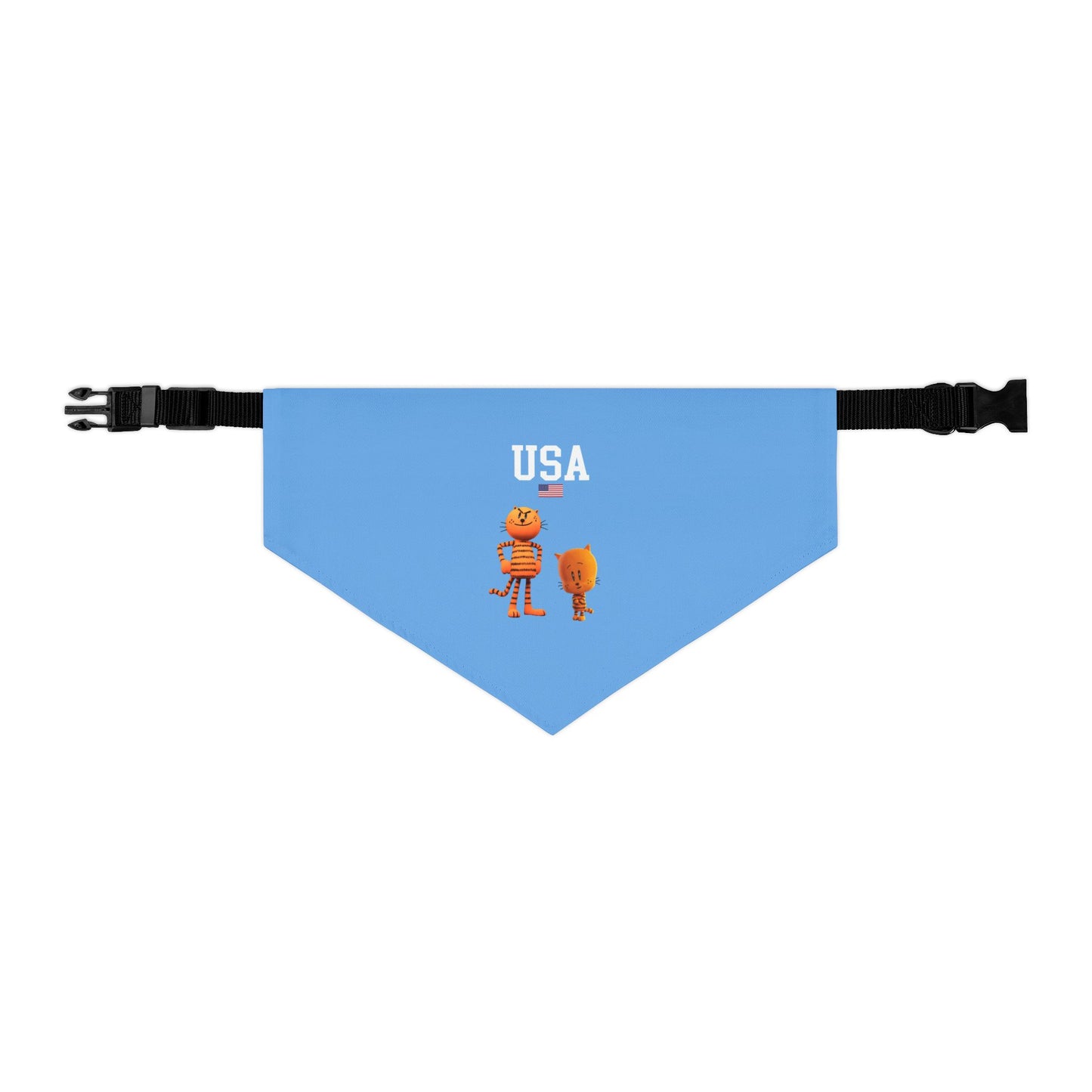 Princess Grace  TEAM USA  Pet Bandana Collar