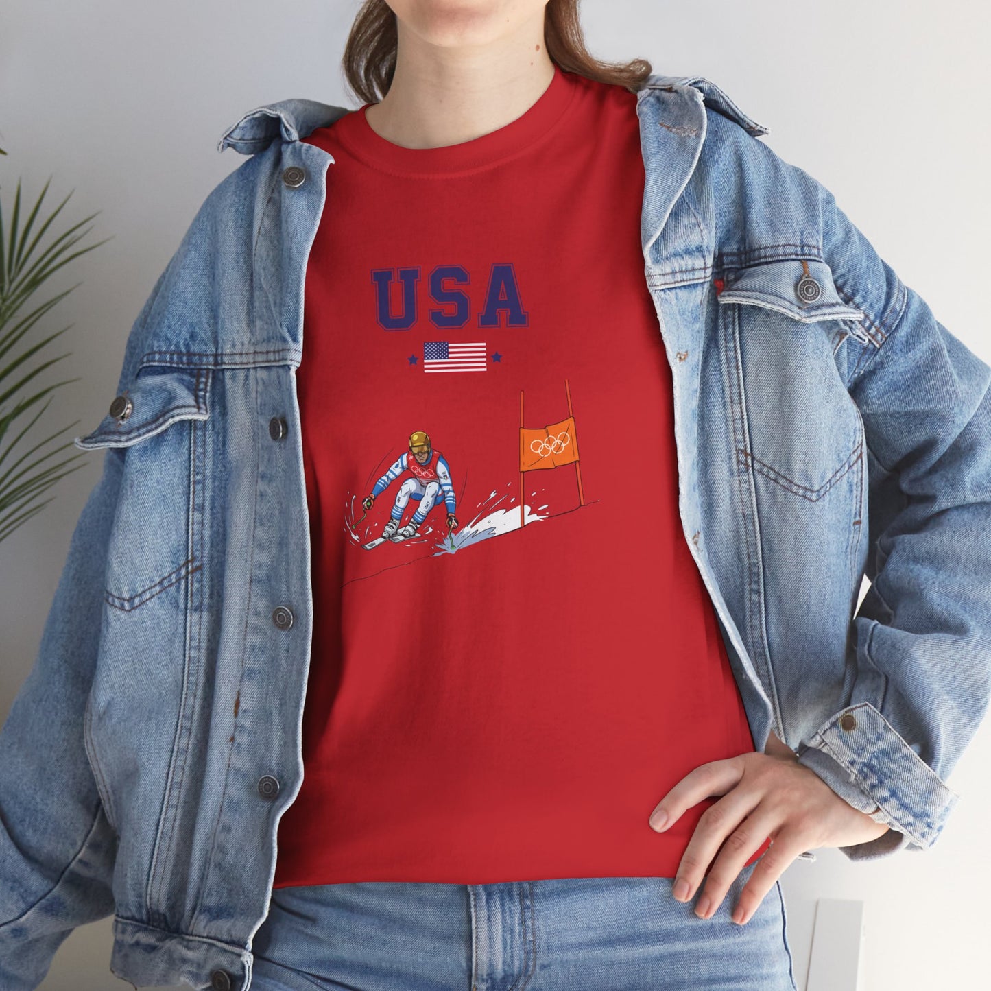 Princess Grace  TEAM USA   Unisex Heavy Cotton Tee