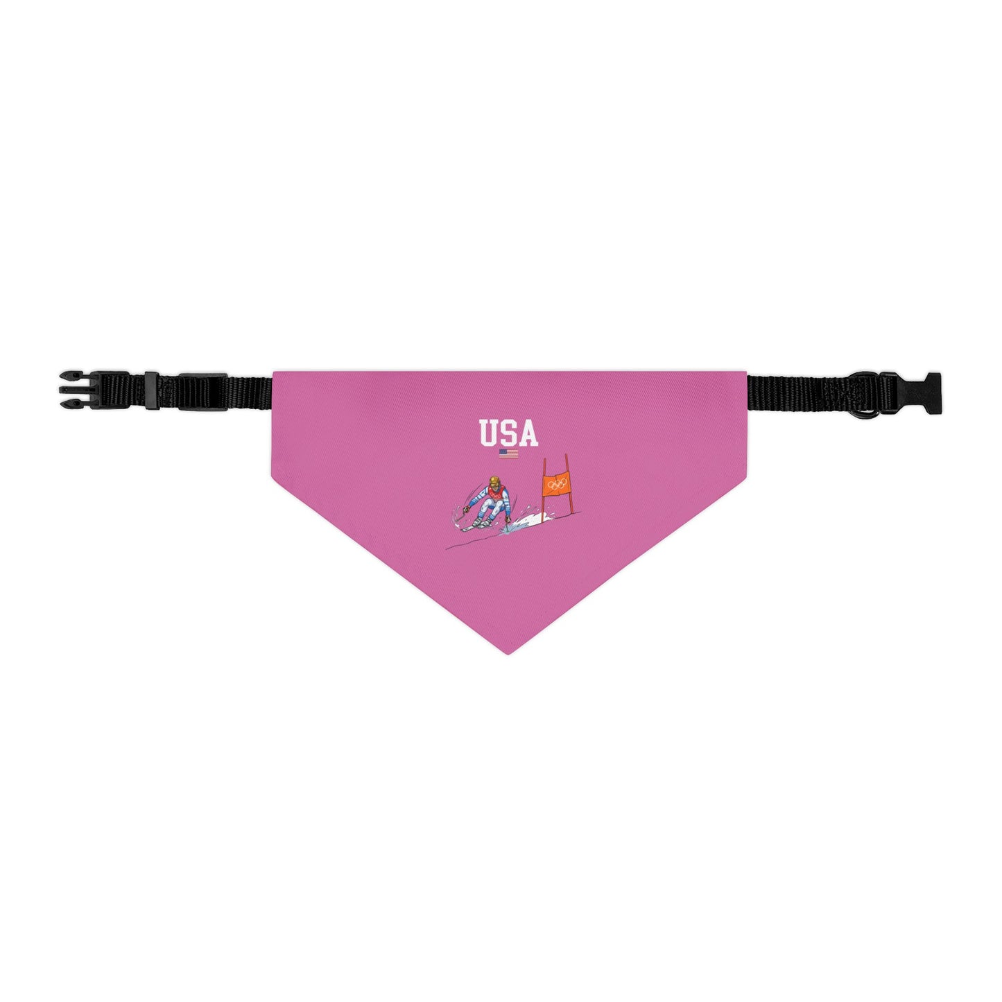 Princess Grace  TEAM USA  Pet Bandana Collar
