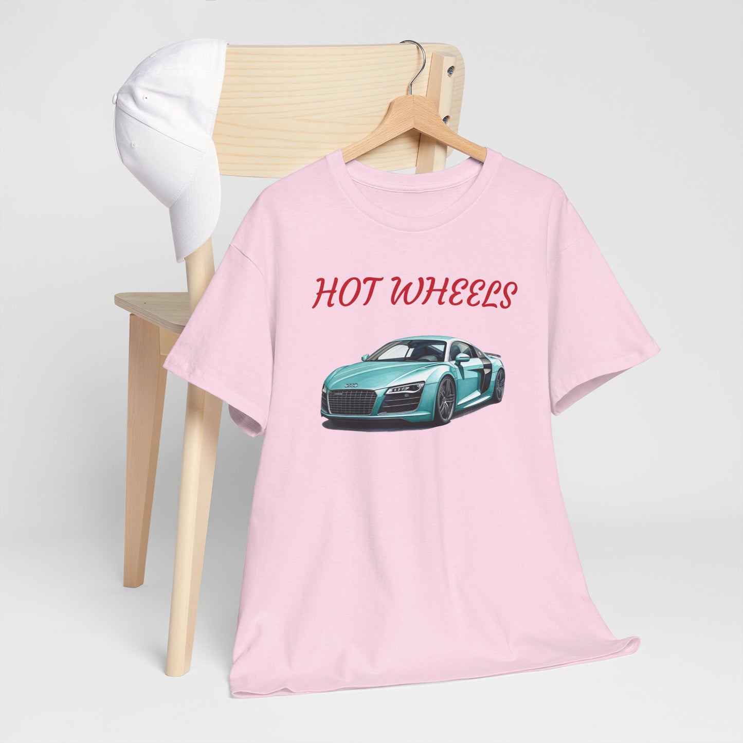 Princess Grace  Hot Wheels Unisex Heavy Cotton Tee Perfect for Car Enthusiasts & Casual Wear