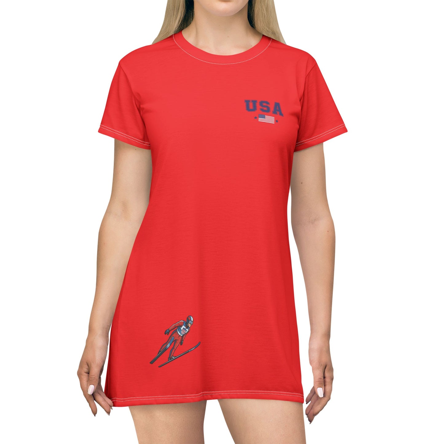 Princess Grace  TEAM USA  T-Shirt Dress