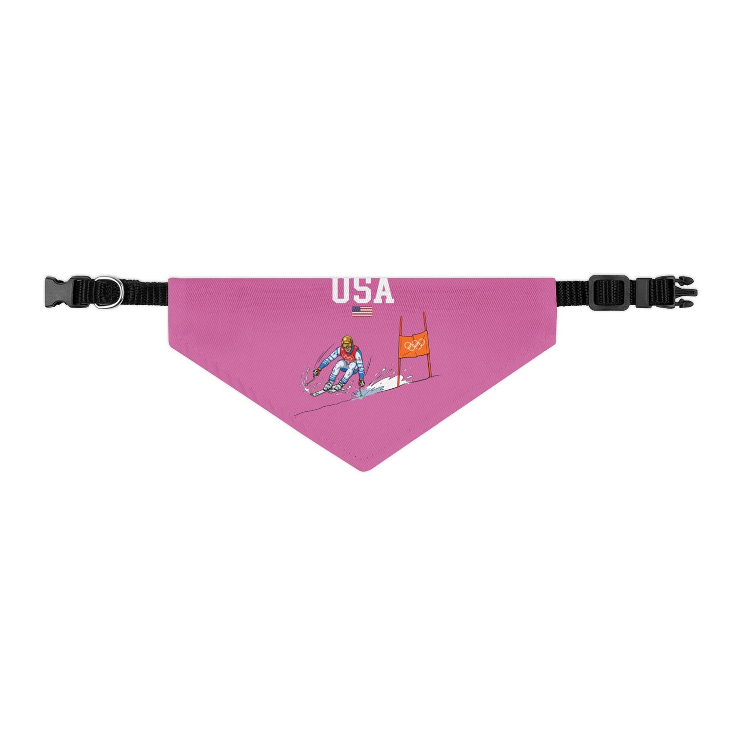 Princess Grace  TEAM USA  Pet Bandana Collar