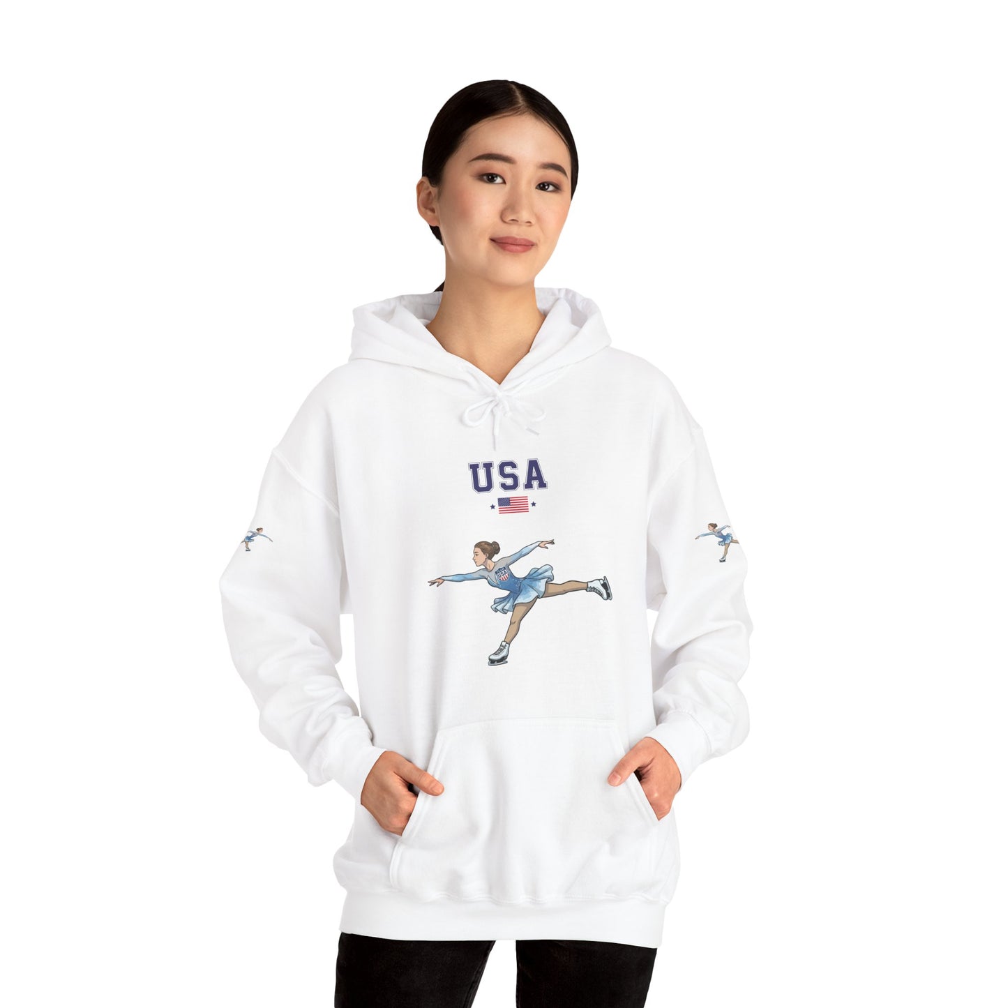 Princess Grace  TEAM USA  Unisex Heavy Blend Hooded Sweatshirt