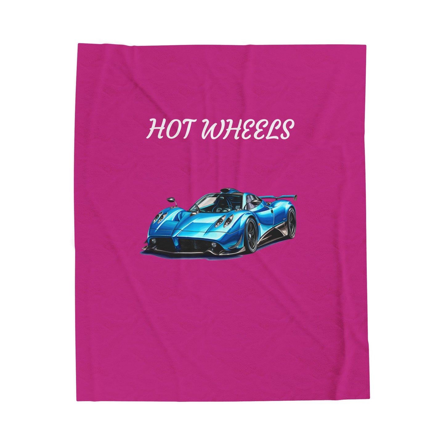 Princess Grace  Hot Wheels Velveteen Plush Blanket  Cozy Throw for Car Enthusiasts