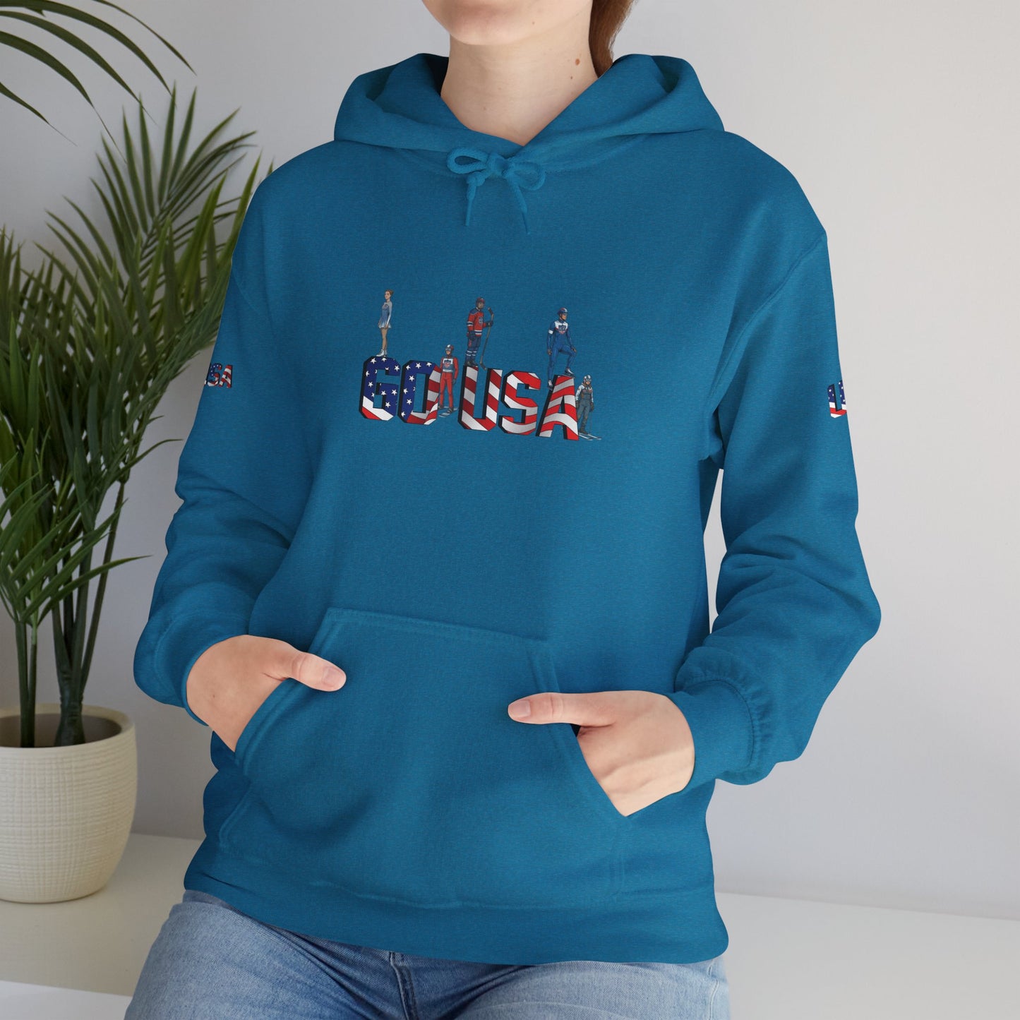 Princess Grace  TEAM USA  Unisex Heavy Blend  Hooded Sweatshirt
