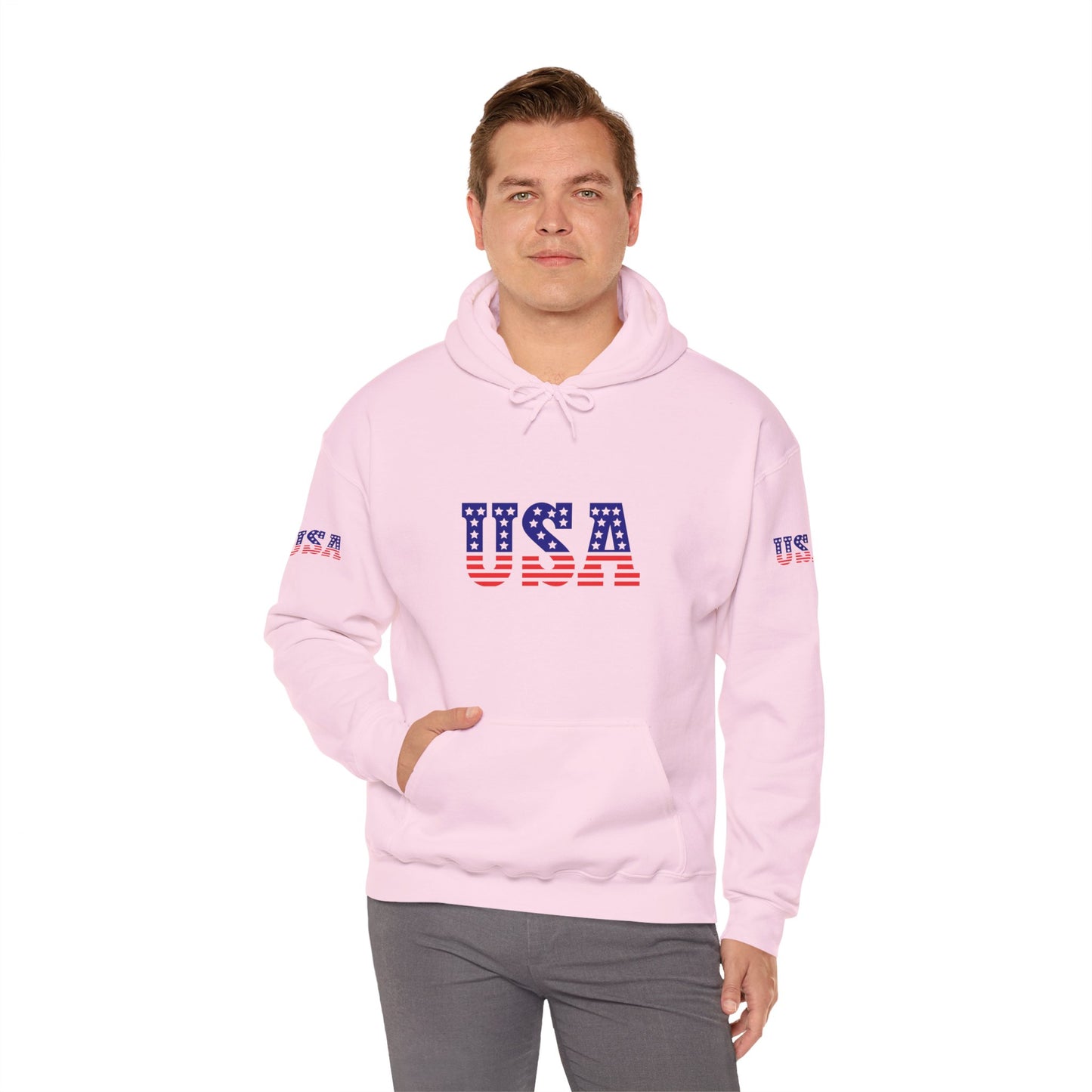 Princess Grace  TEAM USA  Unisex Heavy Blend  Hooded Sweatshirt  Patriotic Eagle Design