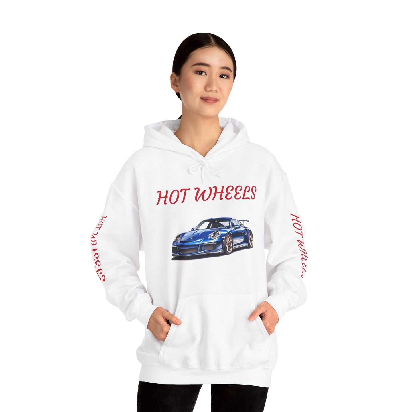 Princess Grace  Hot Wheels Unisex Heavy Blend Hooded Sweatshirt Car Enthusiast Apparel