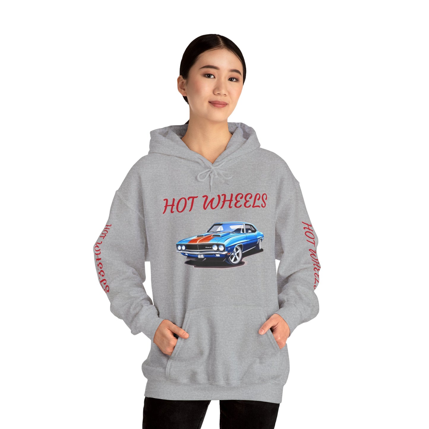 Princess Grace  Hot Wheels Unisex Heavy Blend Hooded Sweatshirt Classic Car Enthusiast Gift