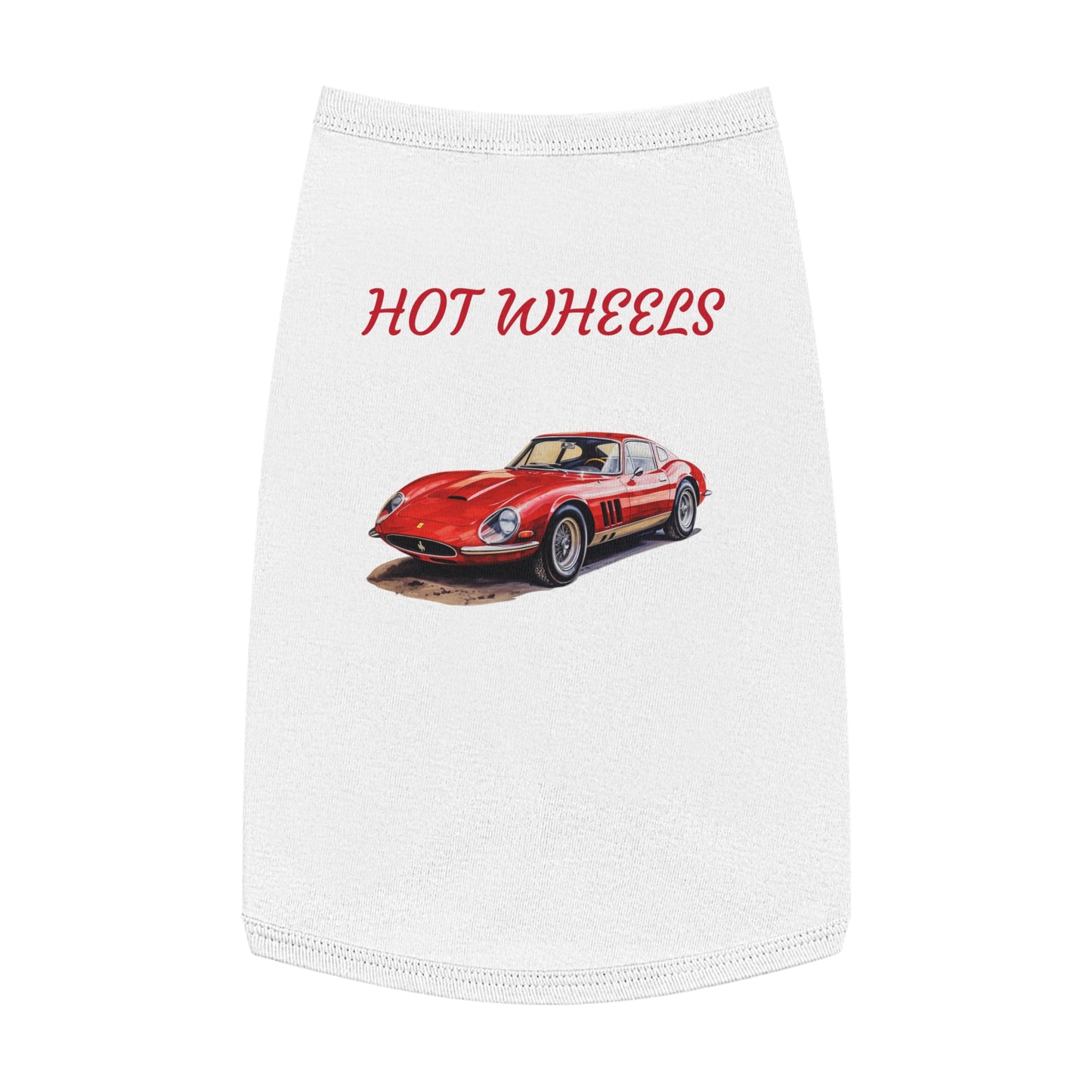 Princess Grace  Hot Wheels Stylish Pet Tank Top Design for Trendy Furry Friends