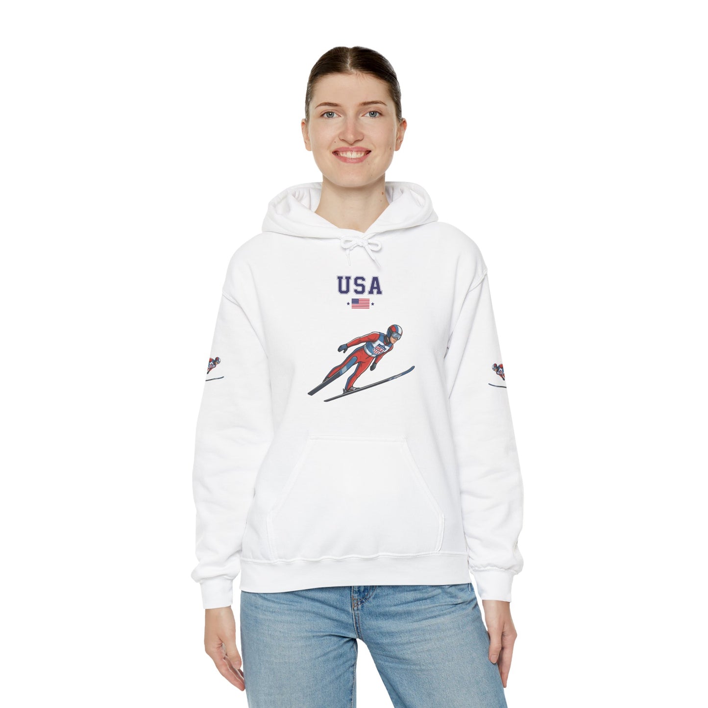 Princess Grace  TEAM USA  Unisex Heavy Blend Hooded Sweatshirt