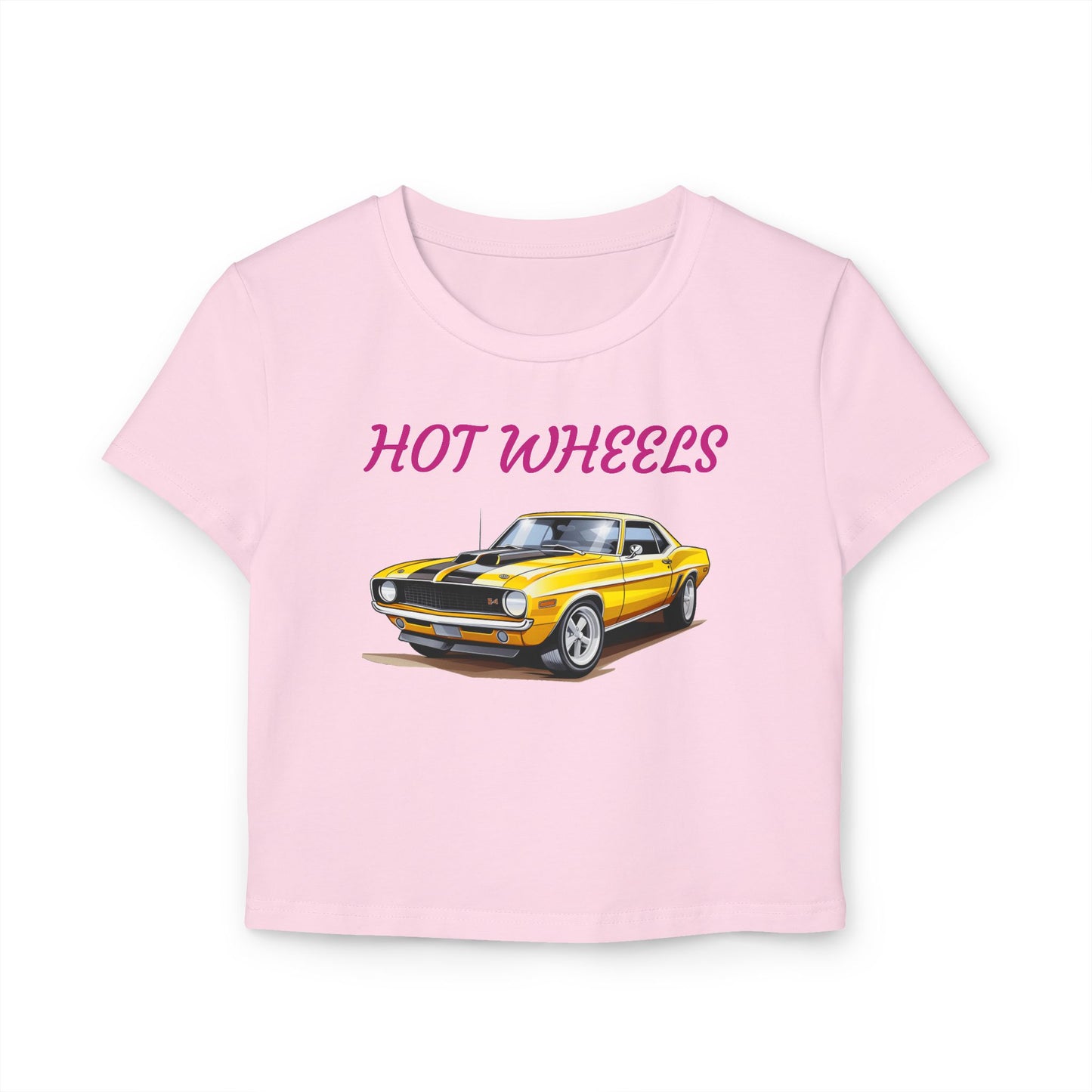 Princess Grace  Hot Wheels Women's Baby Tee Vintage Car Graphic Tee