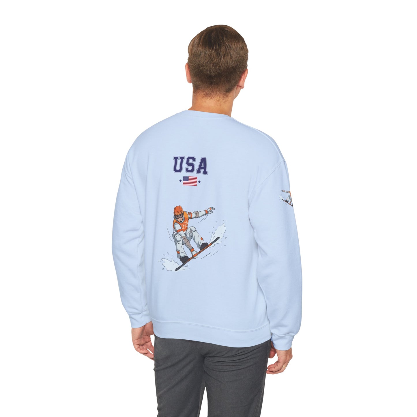 Princess Grace  TEAM USA  Unisex Heavy Blend  Crewneck Sweatshirt