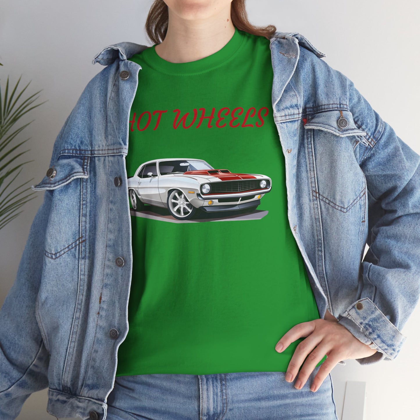 Princess Grace Hot Wheels Unisex Heavy Cotton Tee Classic Car Enthusiast Shirt