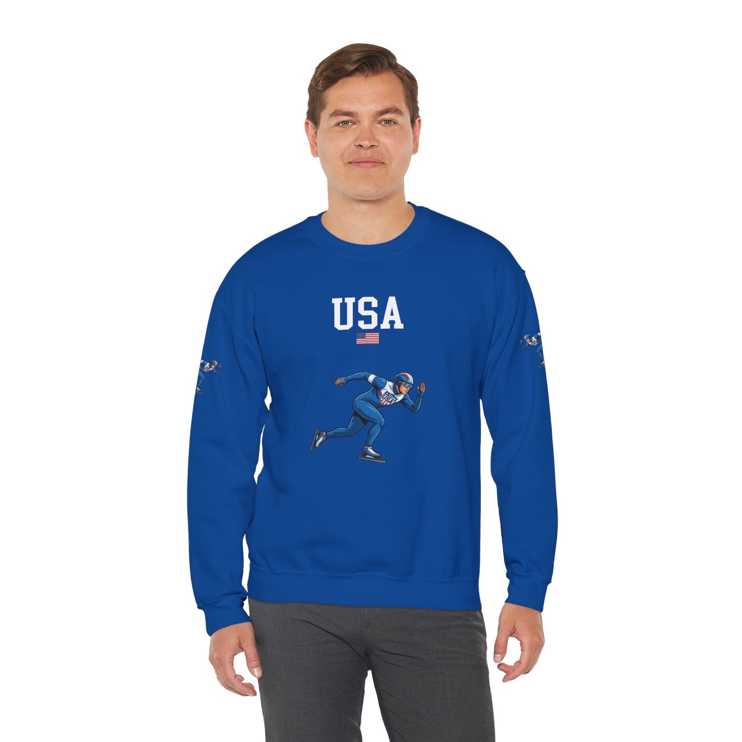 Princess Grace  TEAM USA  Unisex Heavy Blend  Crewneck Sweatshirt