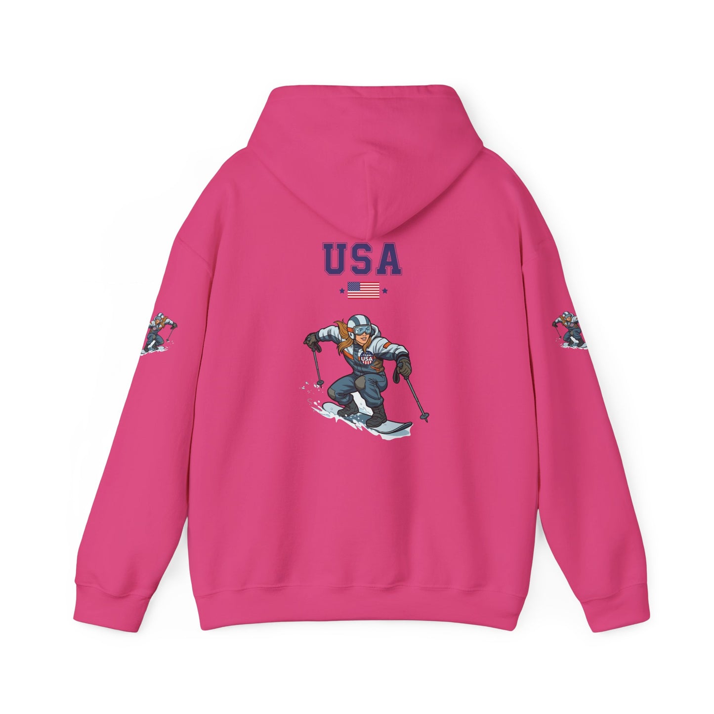Princess Grace  TEAM USA  Unisex Heavy Blend Hooded Sweatshirt