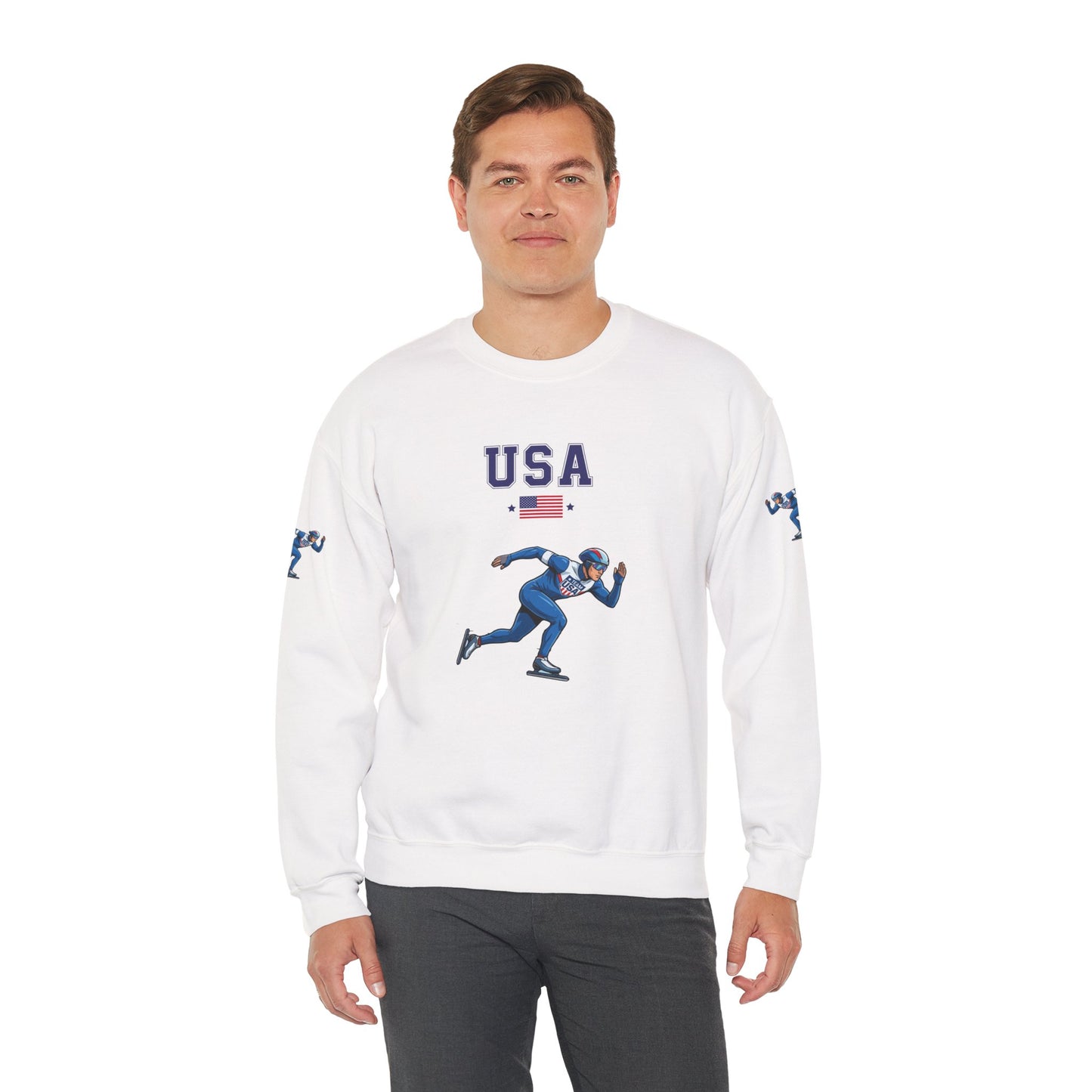 Princess Grace  TEAM USA  Unisex Heavy Blend  Crewneck Sweatshirt