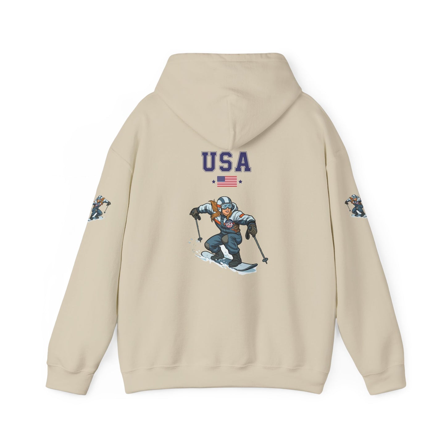 Princess Grace  TEAM USA  Unisex Heavy Blend Hooded Sweatshirt