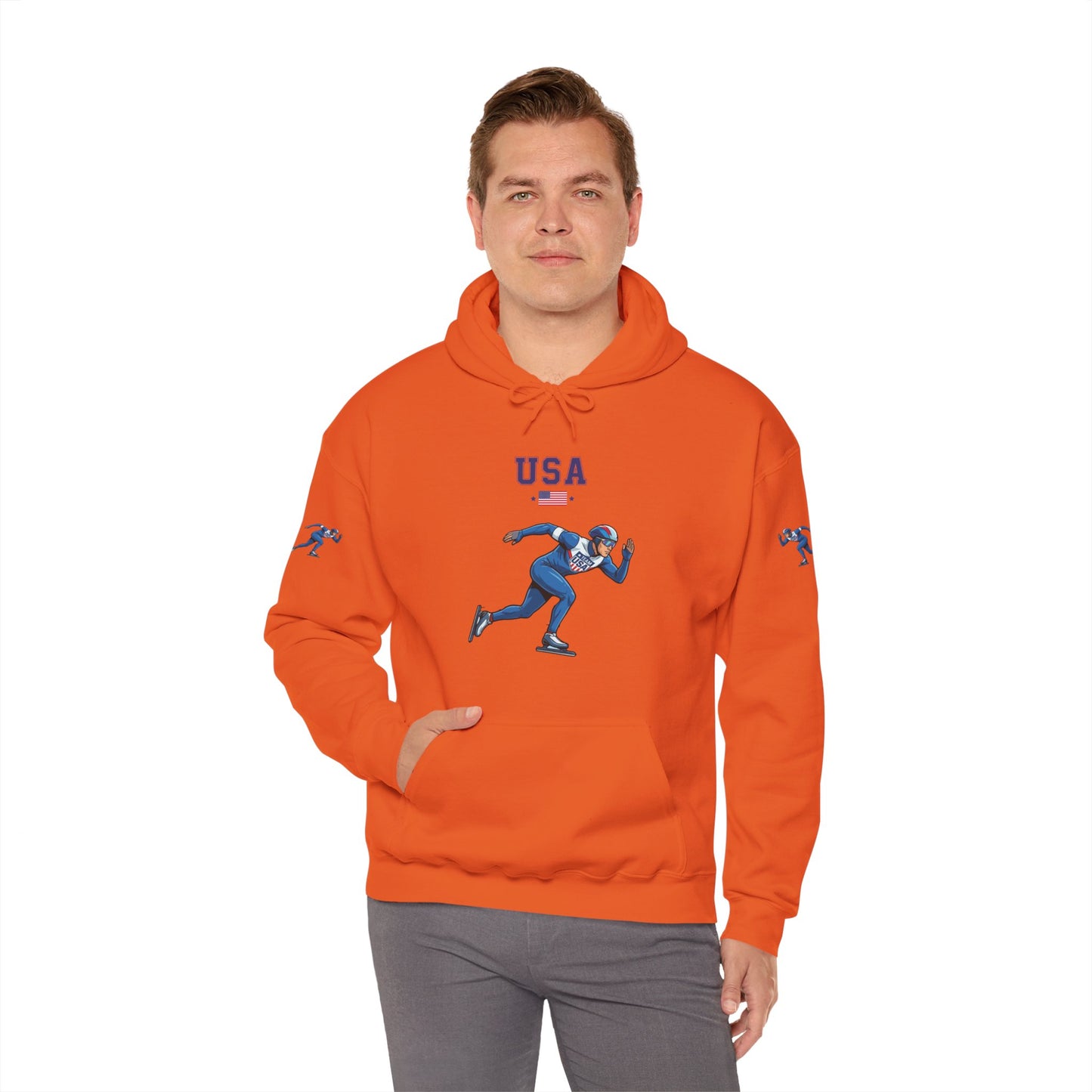 Princess Grace  TEAM USA  Unisex Heavy Blend Hooded Sweatshirt