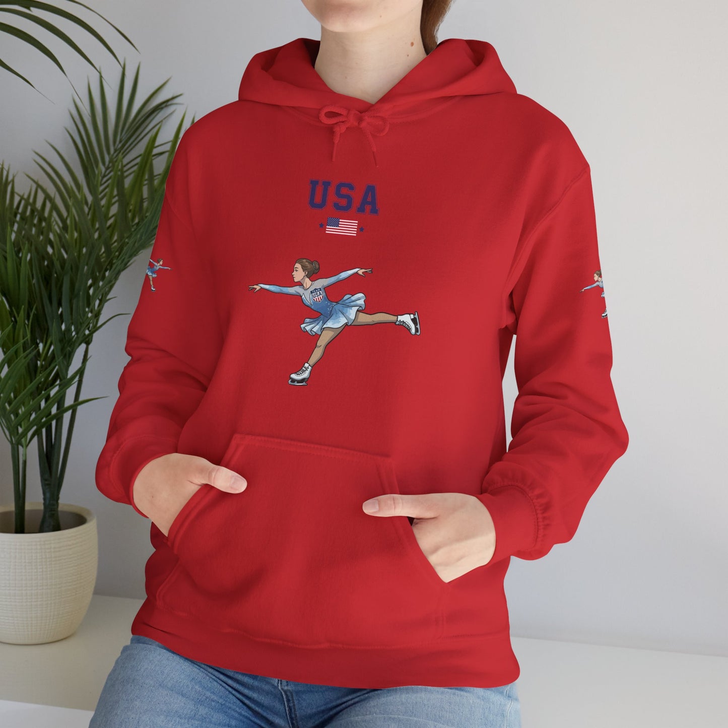 Princess Grace  TEAM USA  Unisex Heavy Blend Hooded Sweatshirt