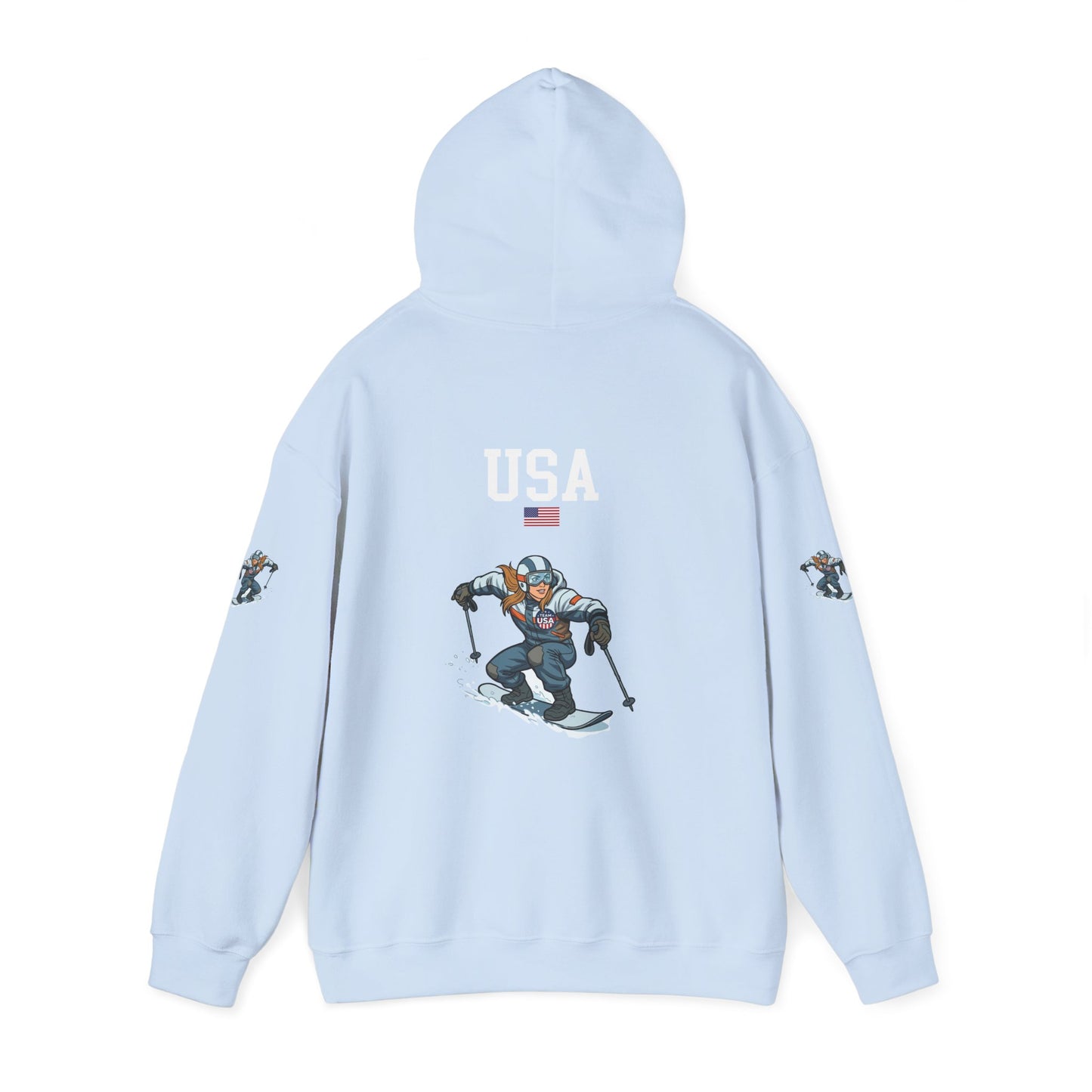 Princess Grace  TEAM USA  Unisex Heavy Blend Hooded Sweatshirt