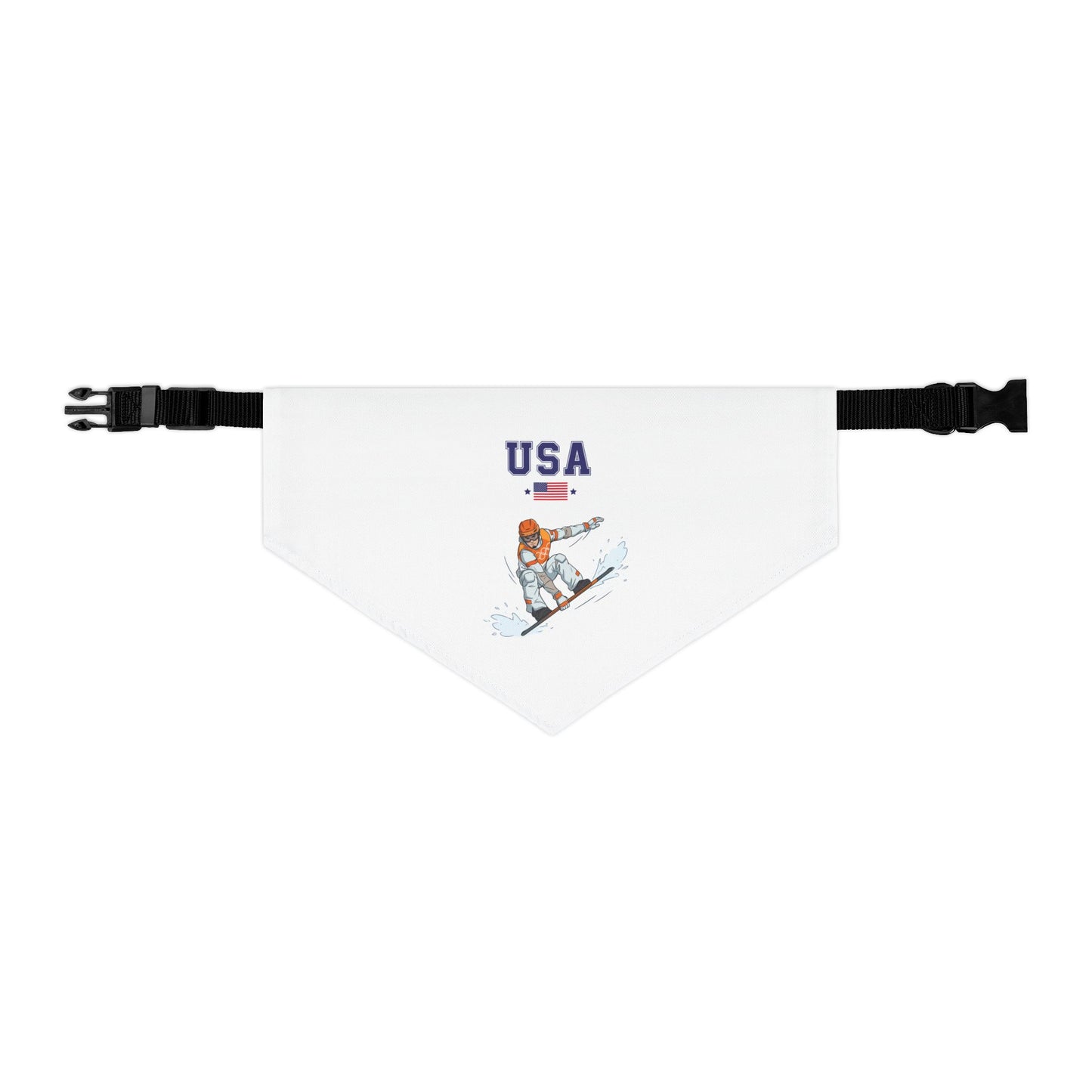 Princess Grace  TEAM USA  Pet Bandana Collar