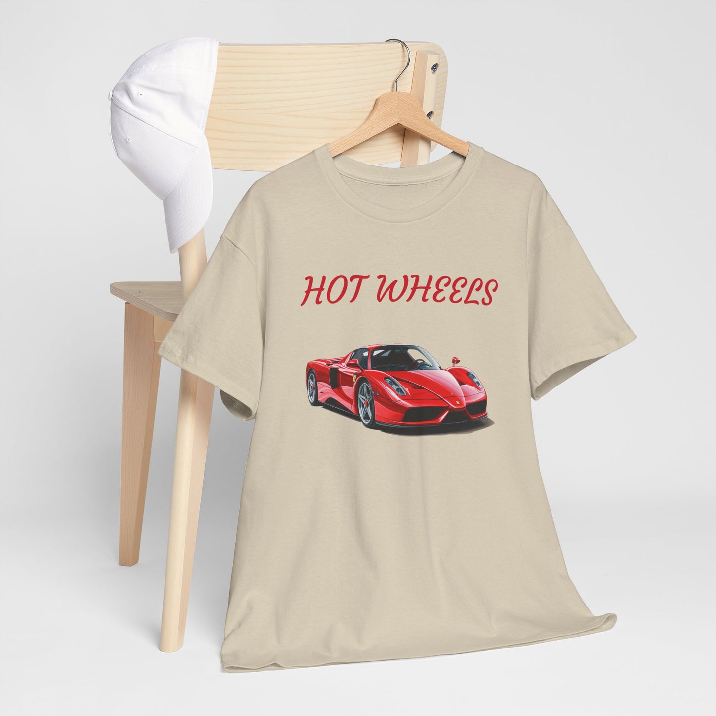 Princess Grace  Hot Wheels Unisex Heavy Cotton Tee Perfect for Car Enthusiasts