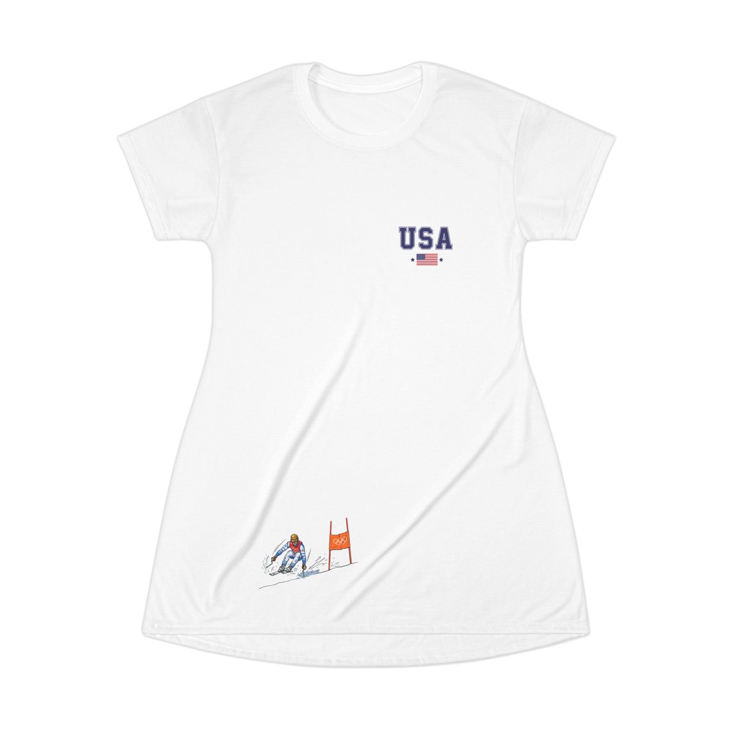 Princess Grace  TEAM USA  T-Shirt Dress