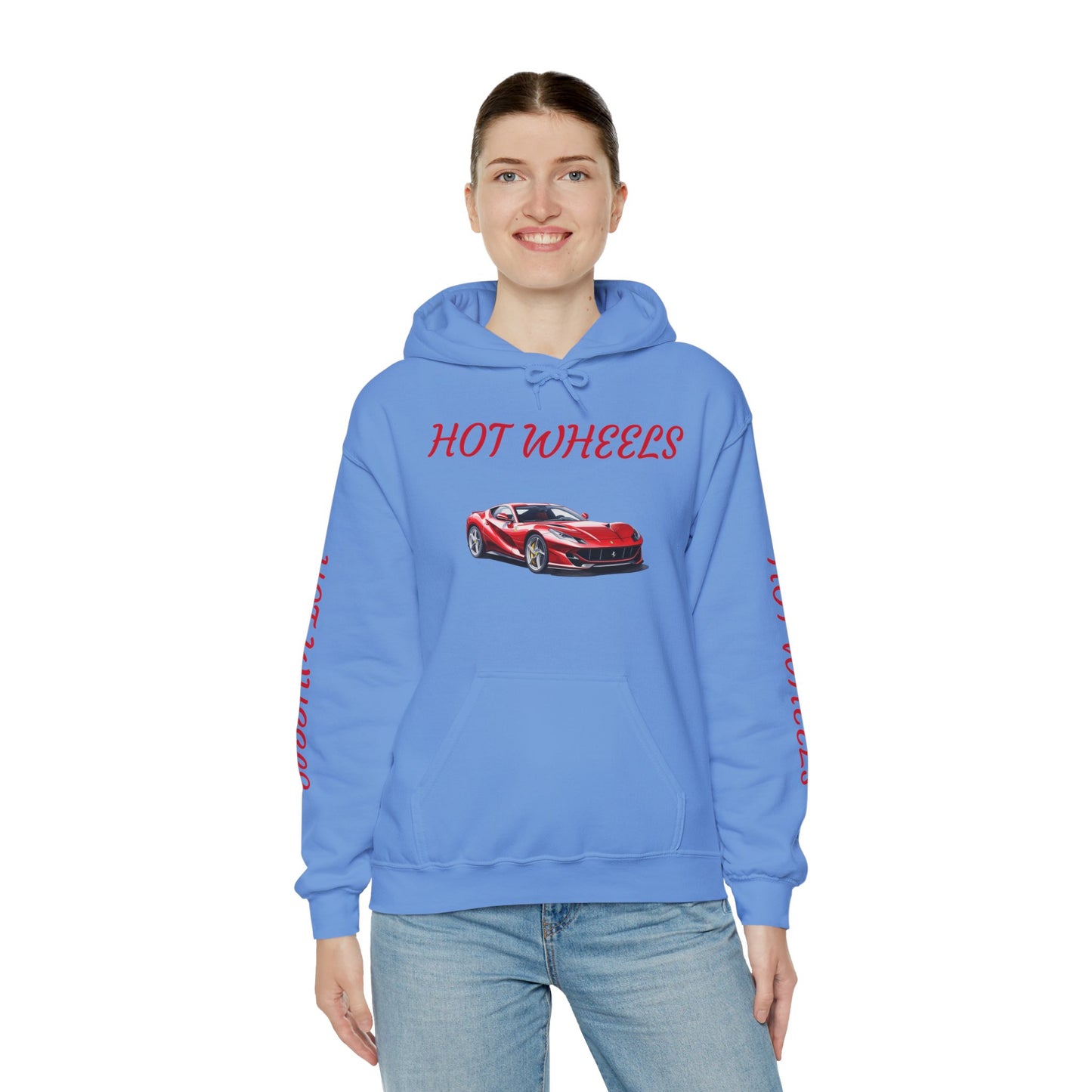 Princess Grace  Hot Wheels Unisex Hooded Sweatshirt  Car Enthusiast Apparel