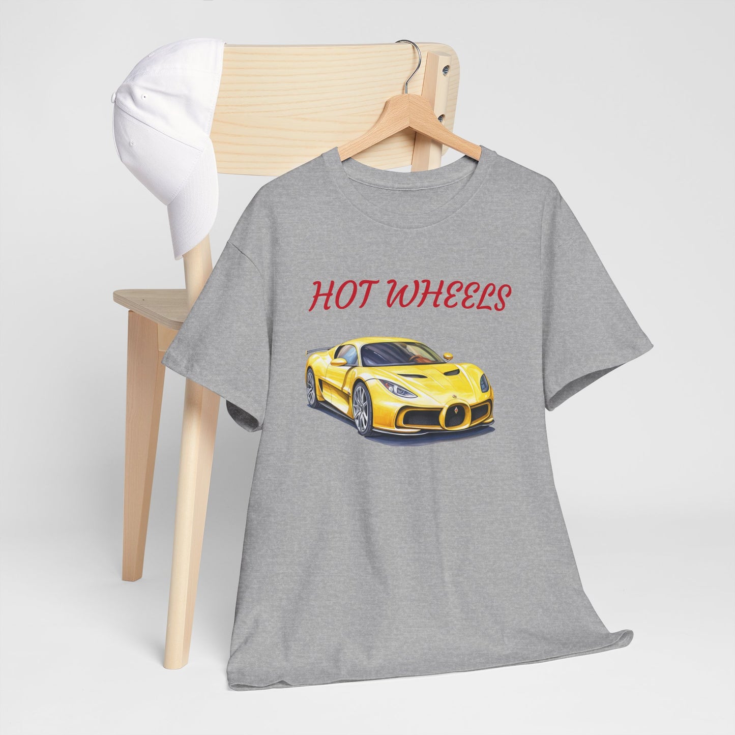 Princess Grace  Hot Wheels Unisex Heavy Cotton Tee Perfect Gift for Car Enthusiasts