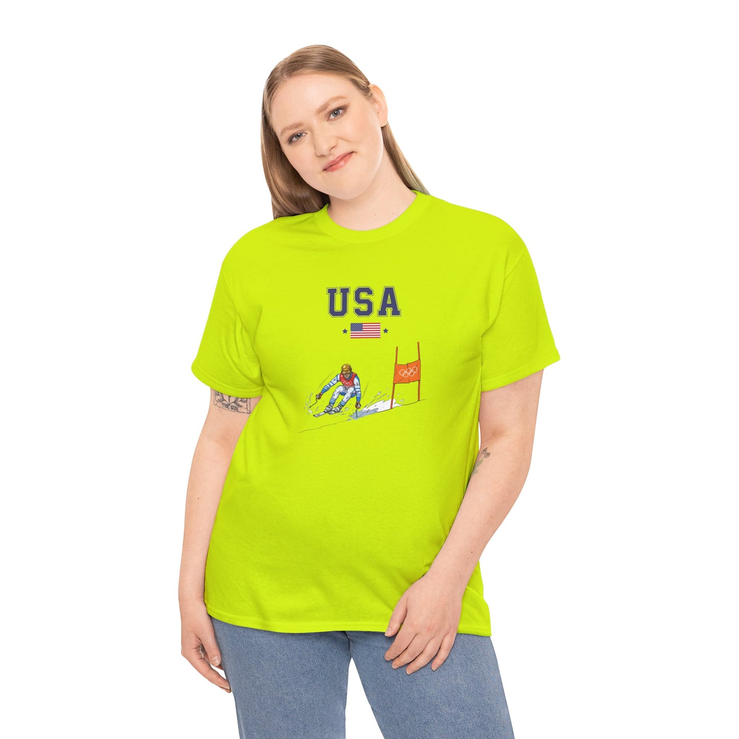 Princess Grace  TEAM USA   Unisex Heavy Cotton Tee