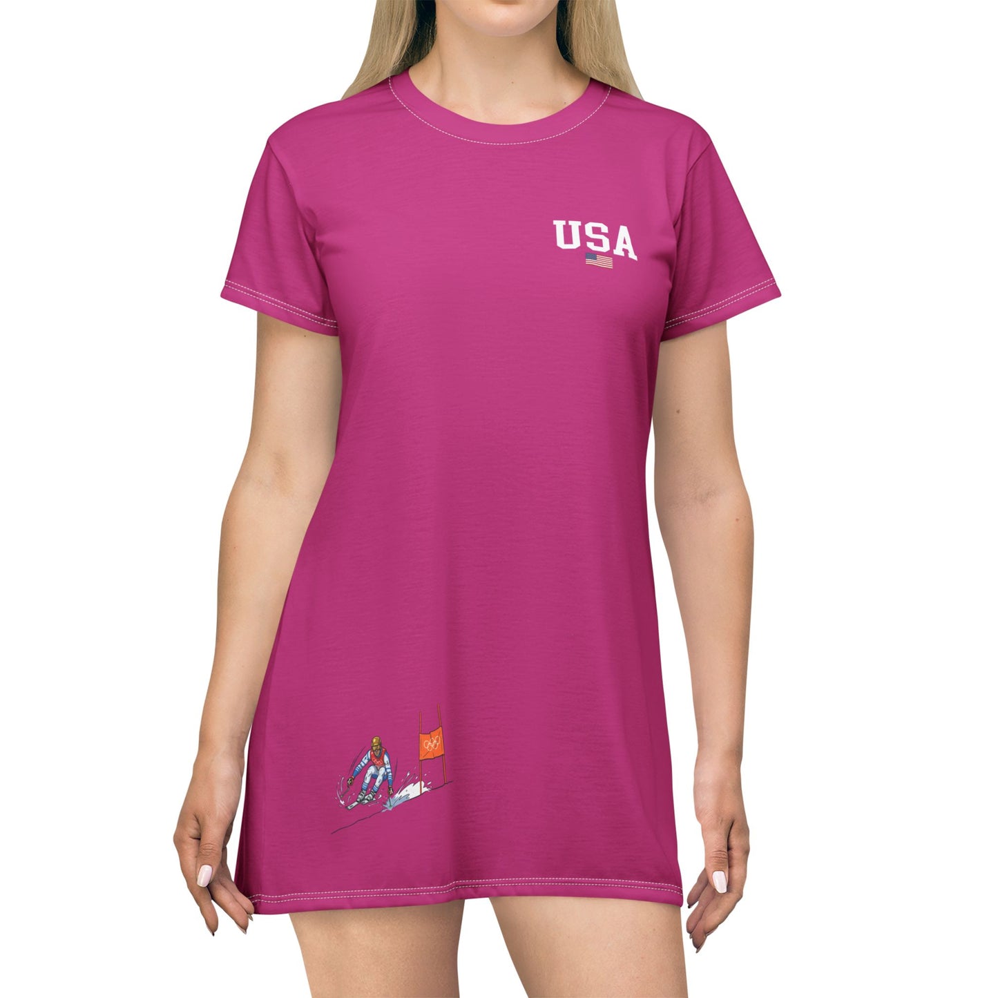 Princess Grace  TEAM USA  T-Shirt Dress