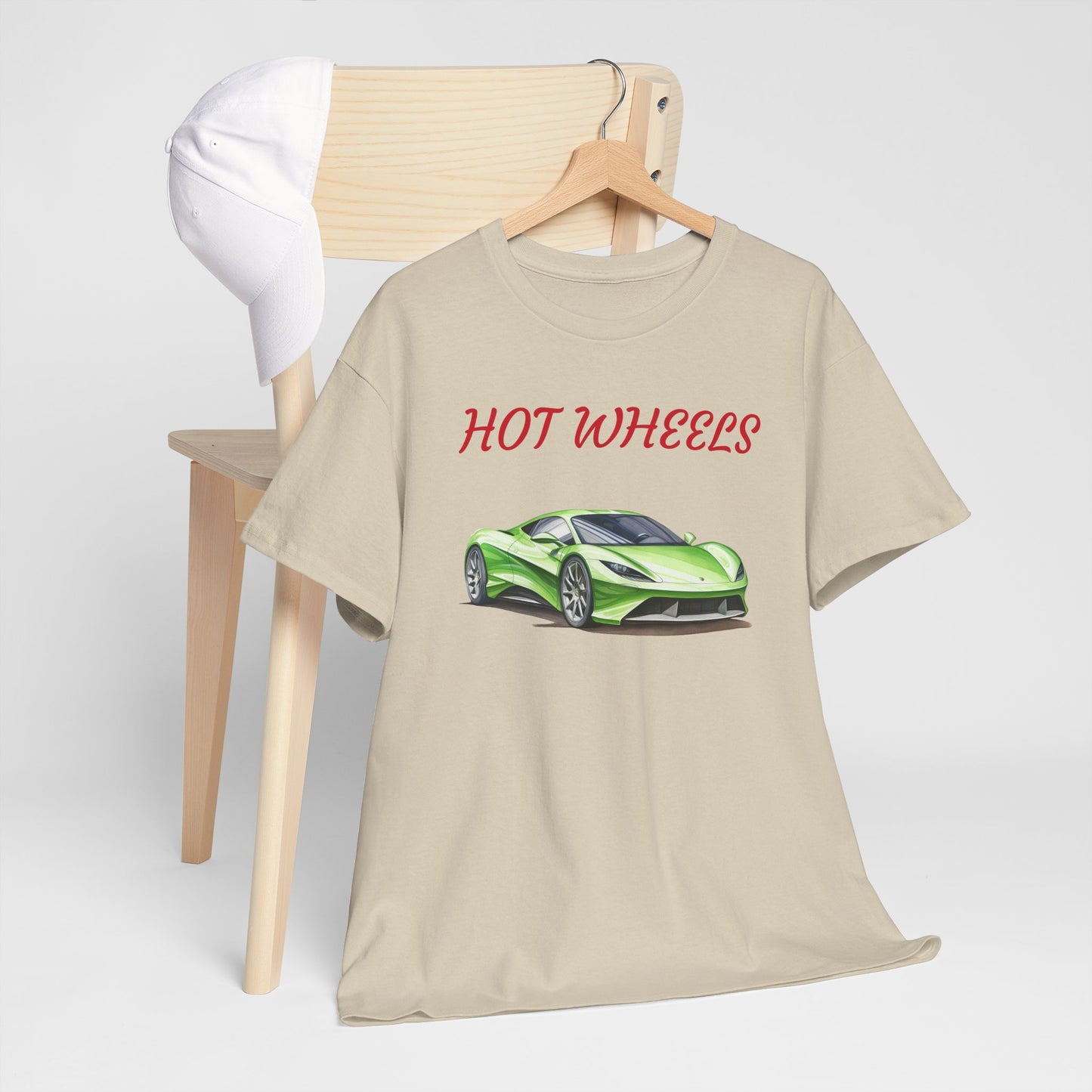 Princess Grace  Hot Wheels Unisex Heavy Cotton Tee Perfect for Car Enthusiasts