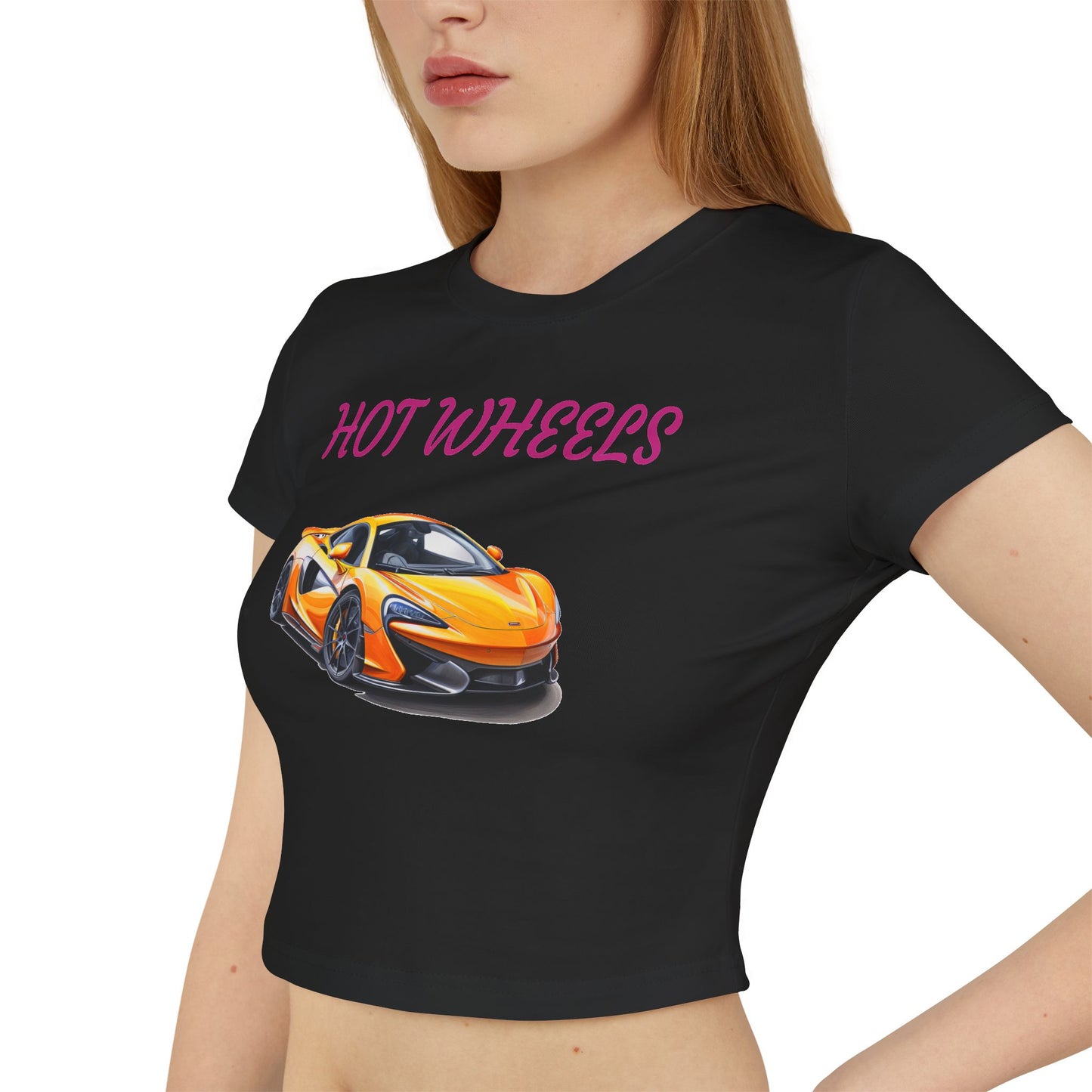 Princess Grace  Girls' Hot Wheels Car Baby Tee Fun & Stylish for Young Racing Fans