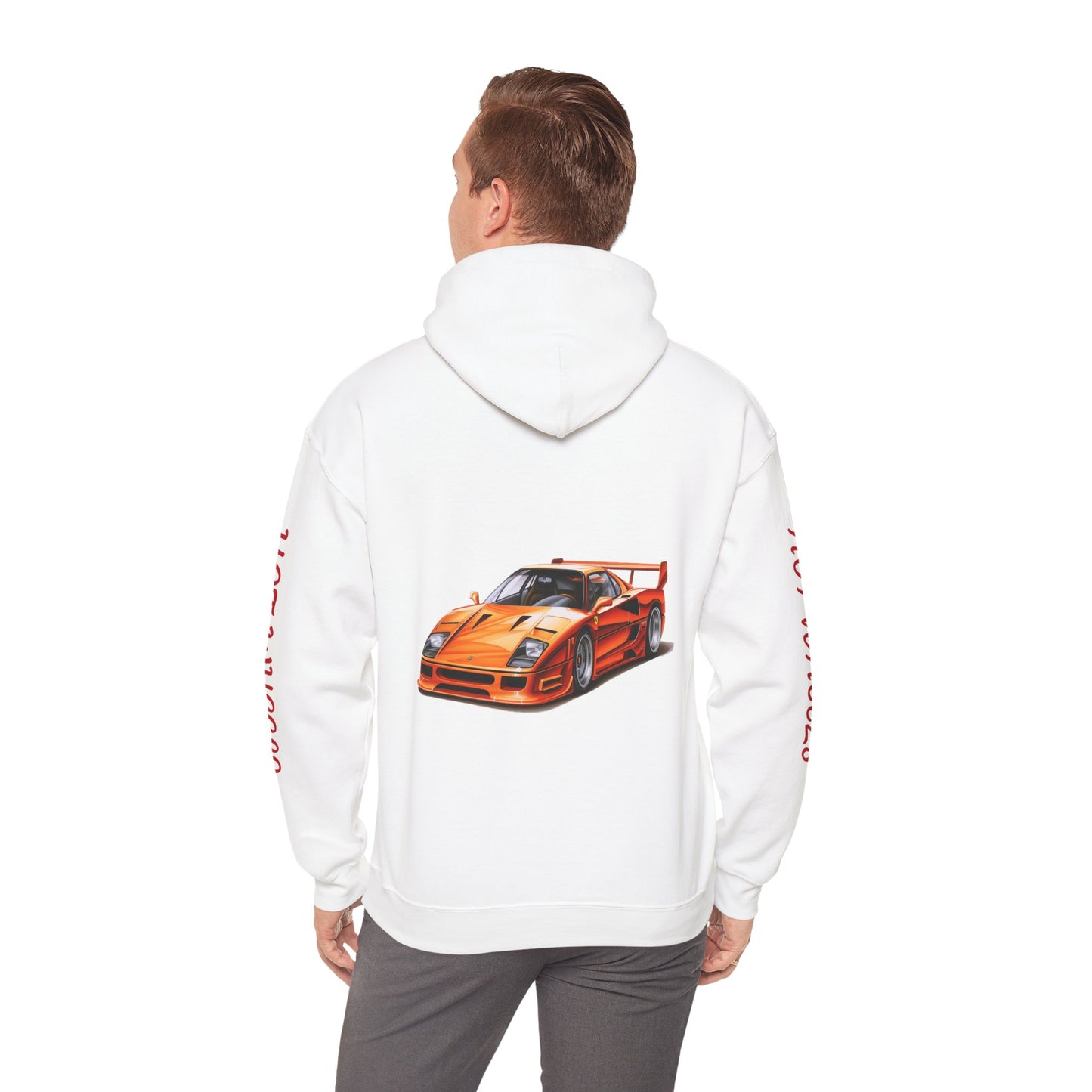 Princess Grace  Hot Wheels Unisex Heavy Blend Hooded Sweatshirt  Retro Racing Style