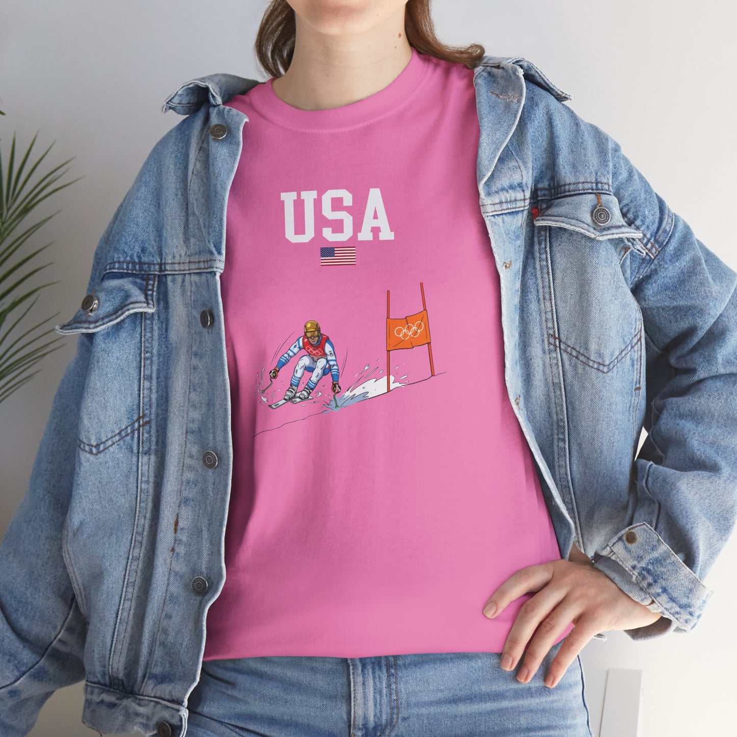 Princess Grace  TEAM USA  Unisex Heavy Cotton Tee