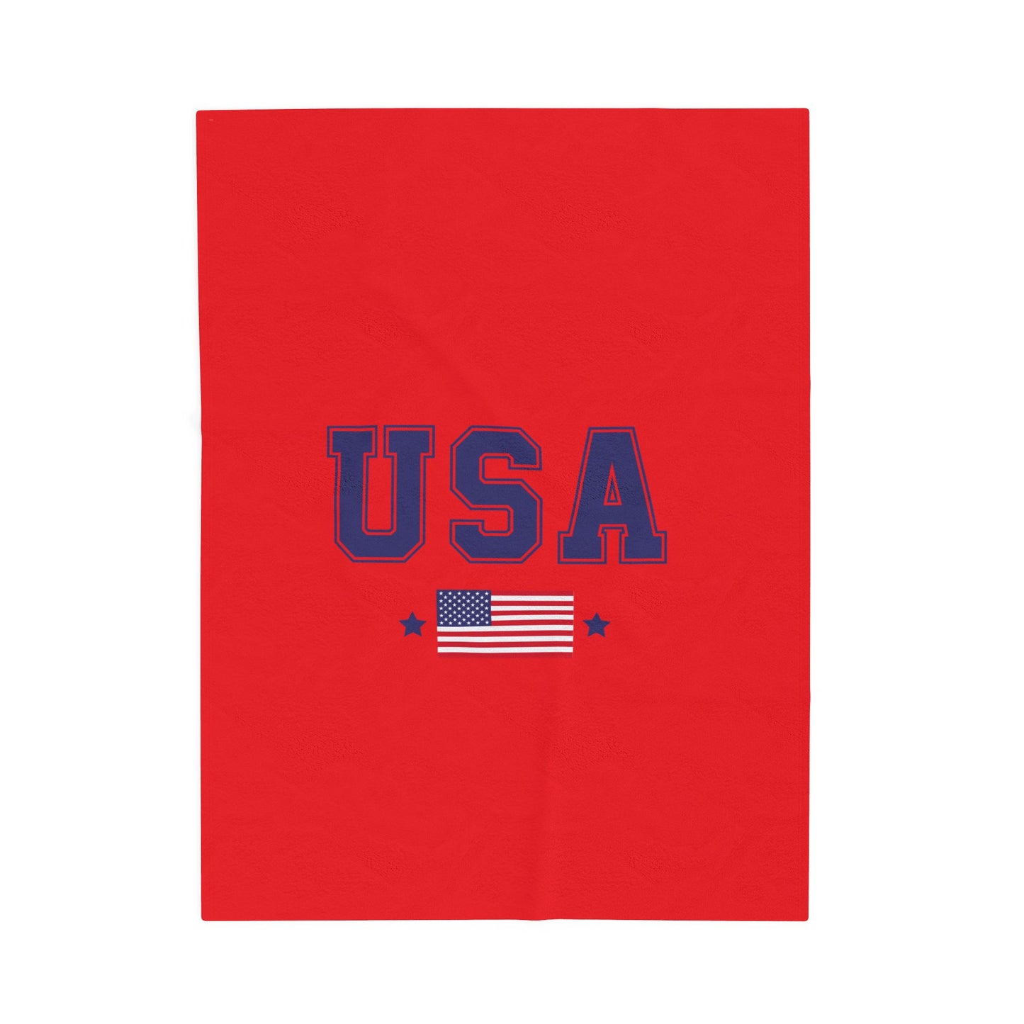 Princess Grace  TEAM USA  Velveteen Plush Blanket