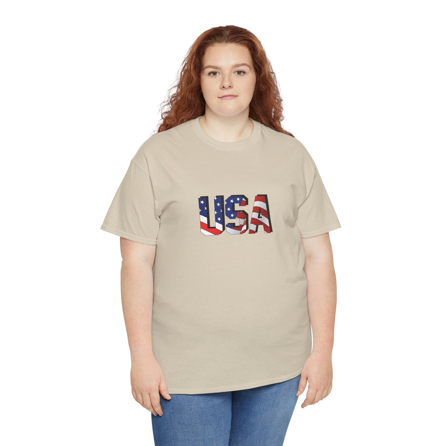 Princess Grace  TEAM USA   Unisex Heavy  Cotton Tee