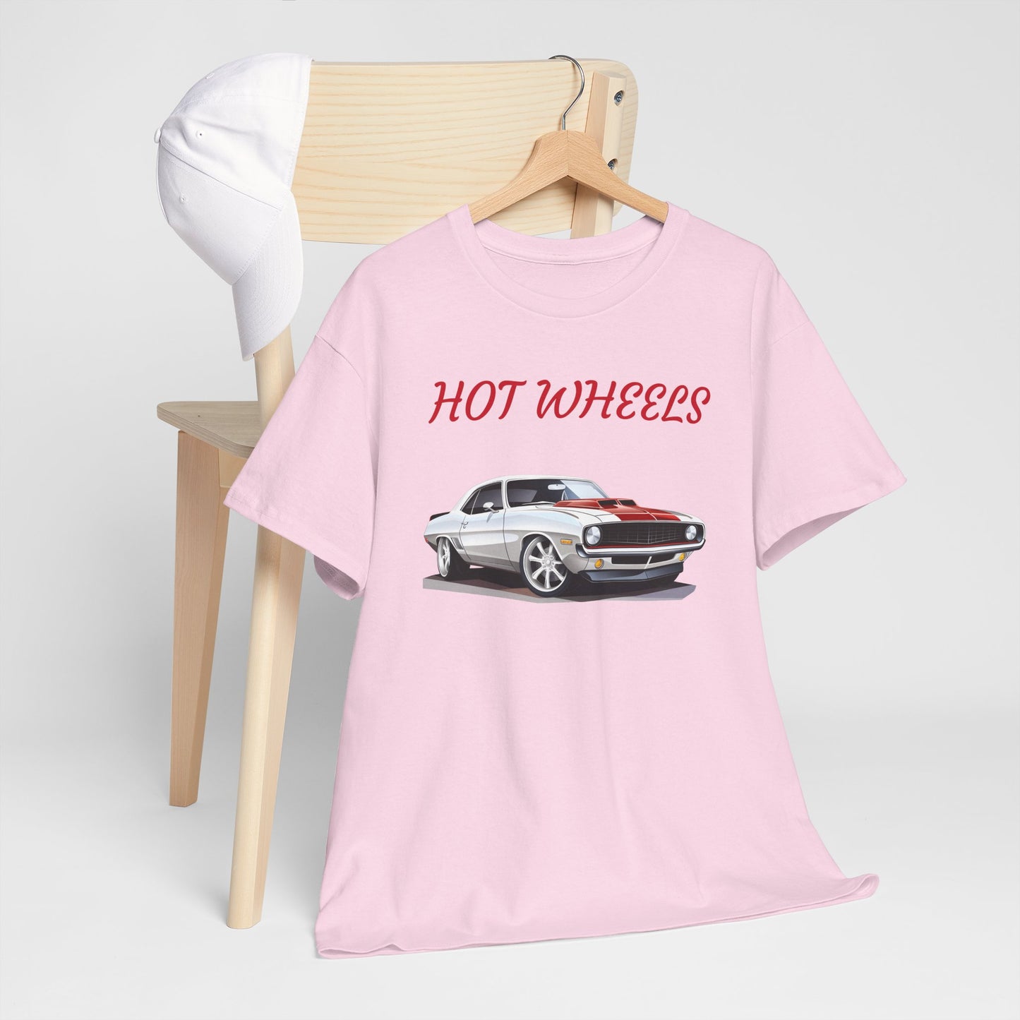 Princess Grace Hot Wheels Unisex Heavy Cotton Tee Classic Car Enthusiast Shirt