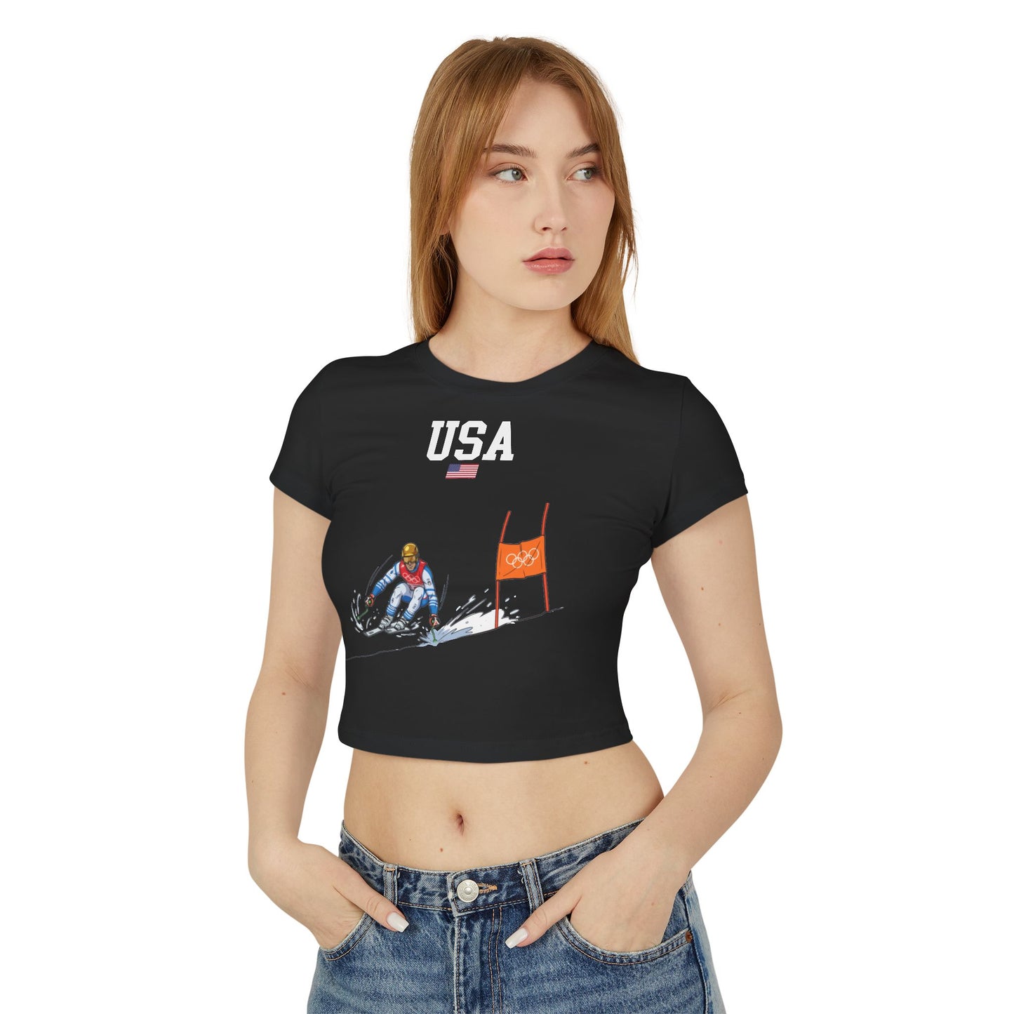 Princess Grace  TEAM USA  Women's Baby Tee